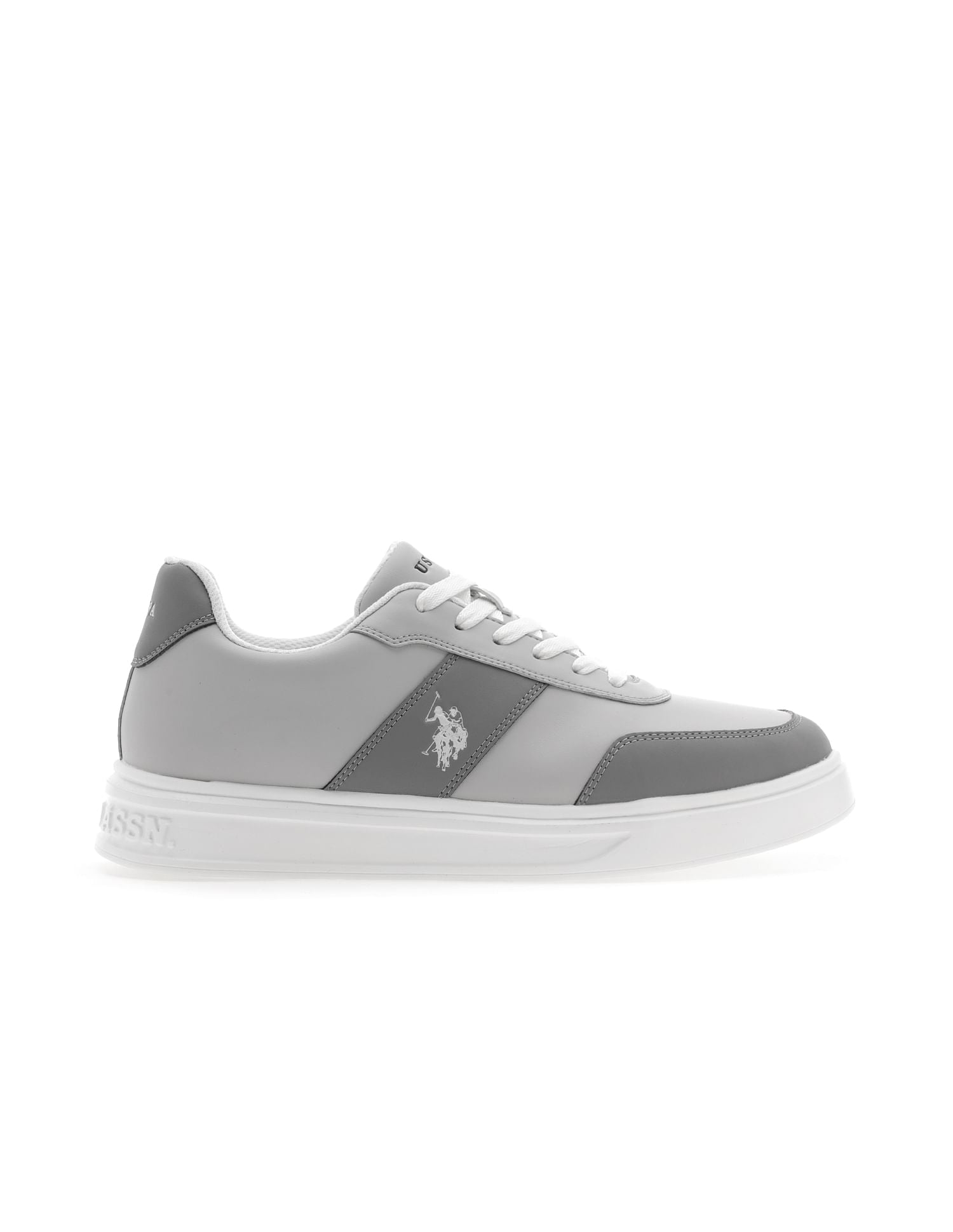 Men Torm Colourblocked Sneakers Grey - U.S. POLO ASSN. | Large