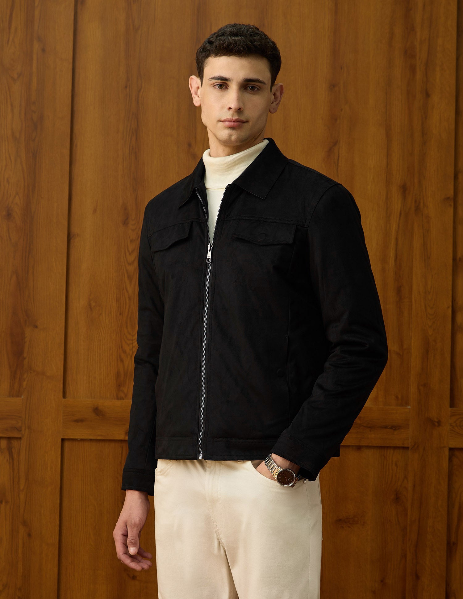 Equestrian Aisle Theater Jacket Black - U.S. POLO ASSN. | Large