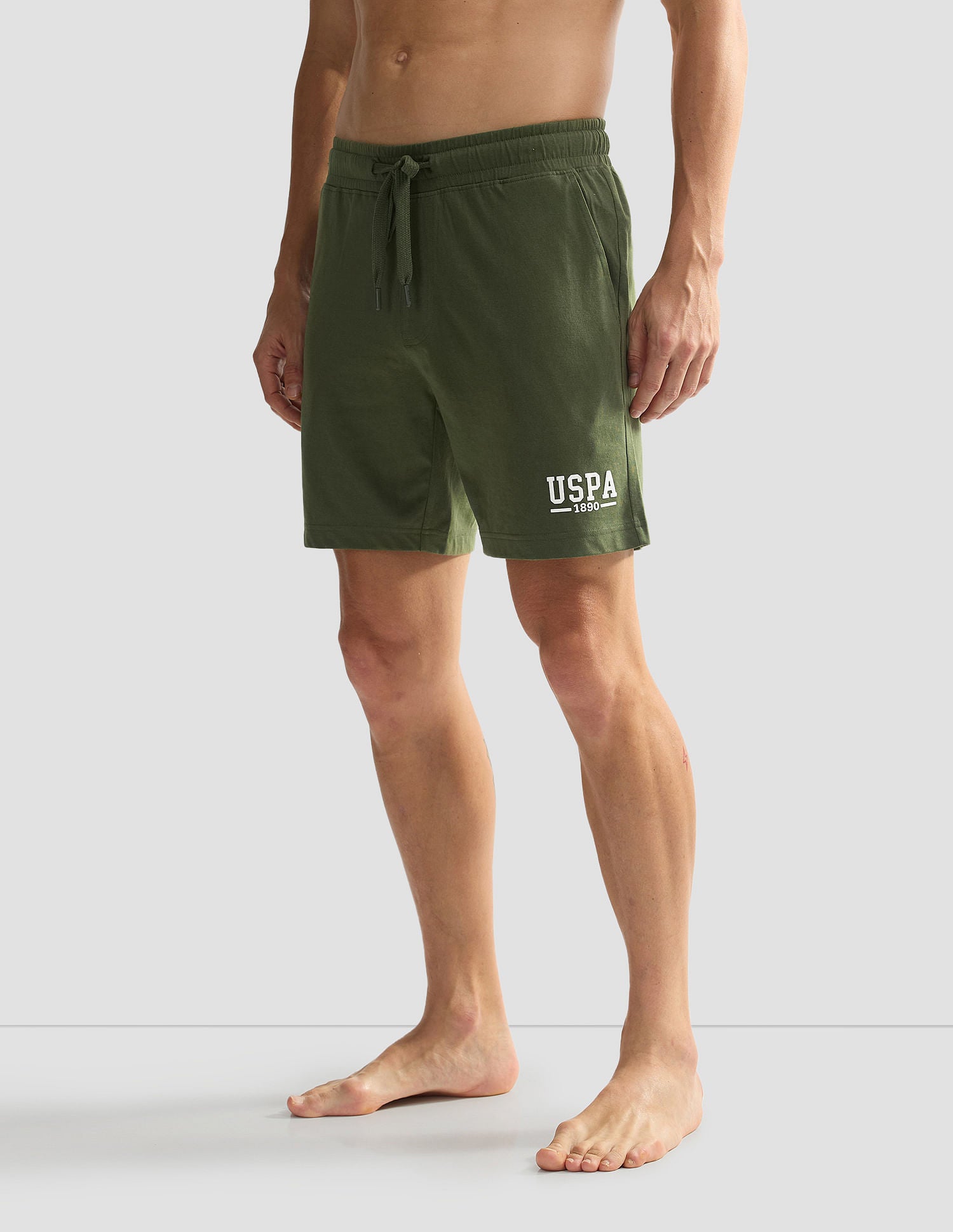 Solid Logo IYBF Knit Shorts - Pack Of 1 Cypress - U.S. POLO ASSN. | Large