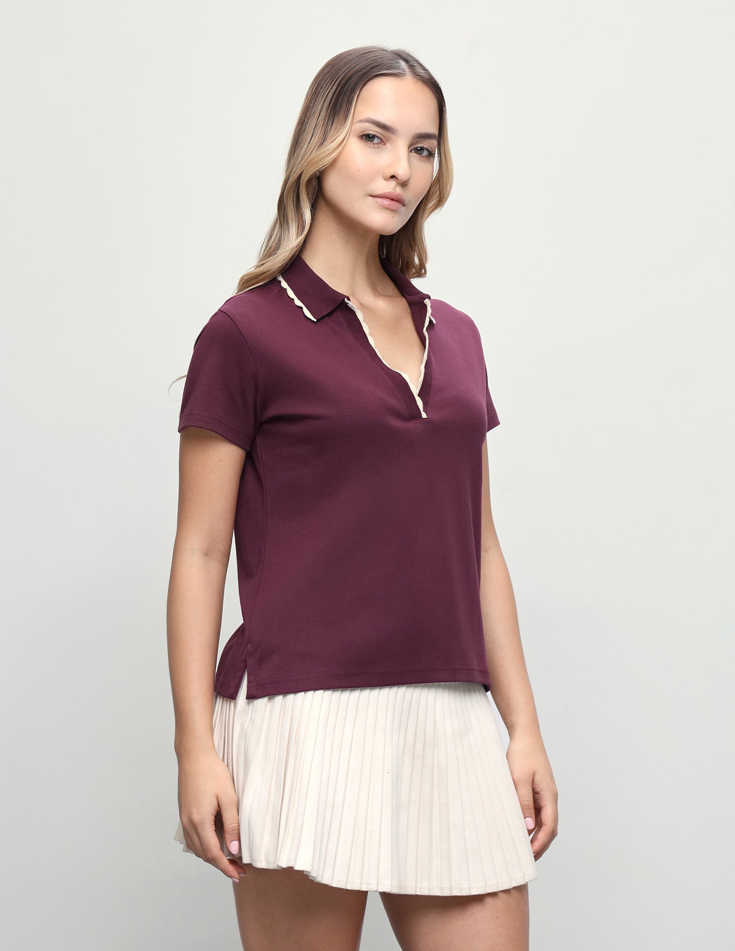 Solid Regular Fit Polo Shirt Purple - U.S. Polo Assn. India | Large
