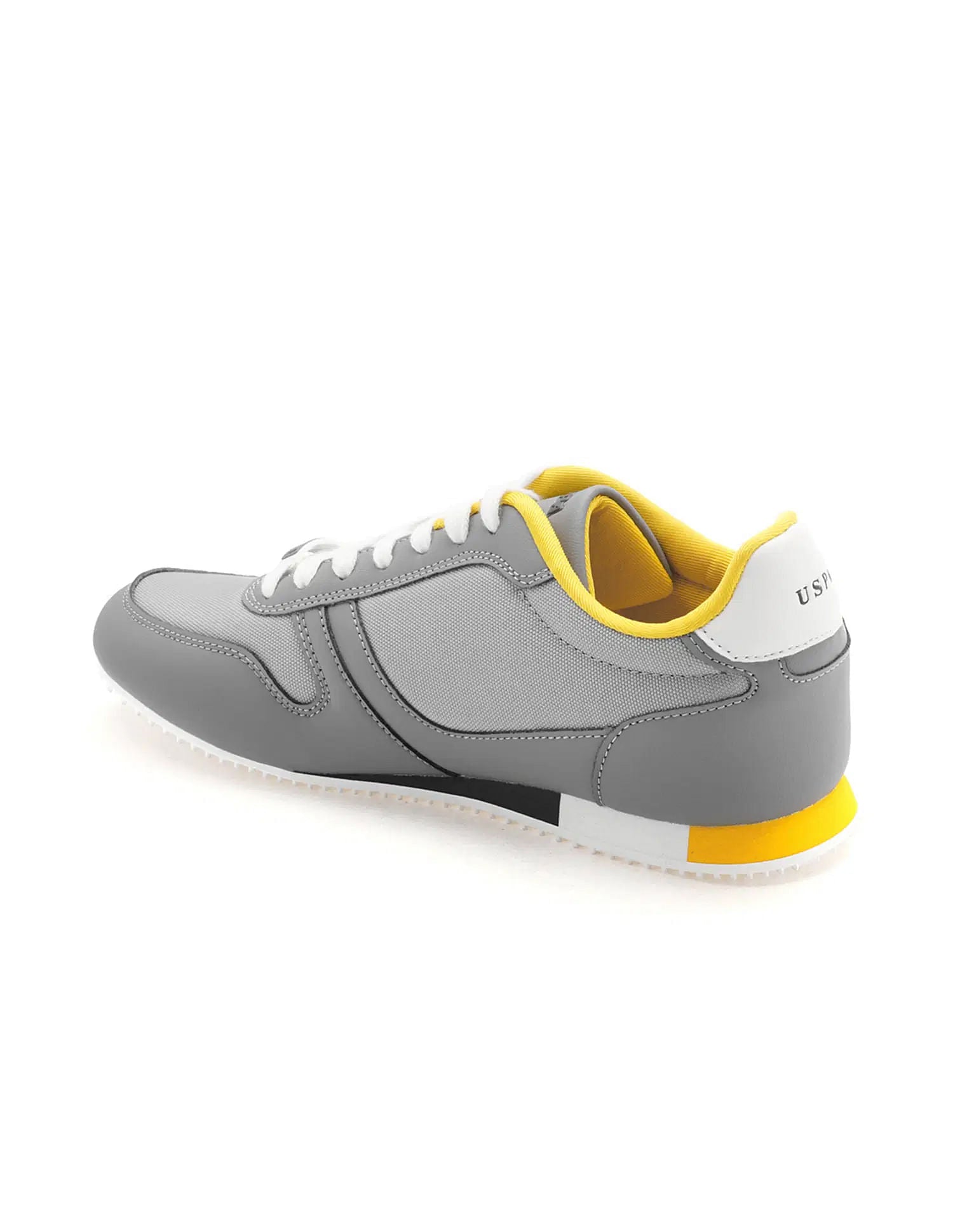 Men Clemt 3.0 Colourblocked Sneakers Grey - U.S. POLO ASSN. | Large