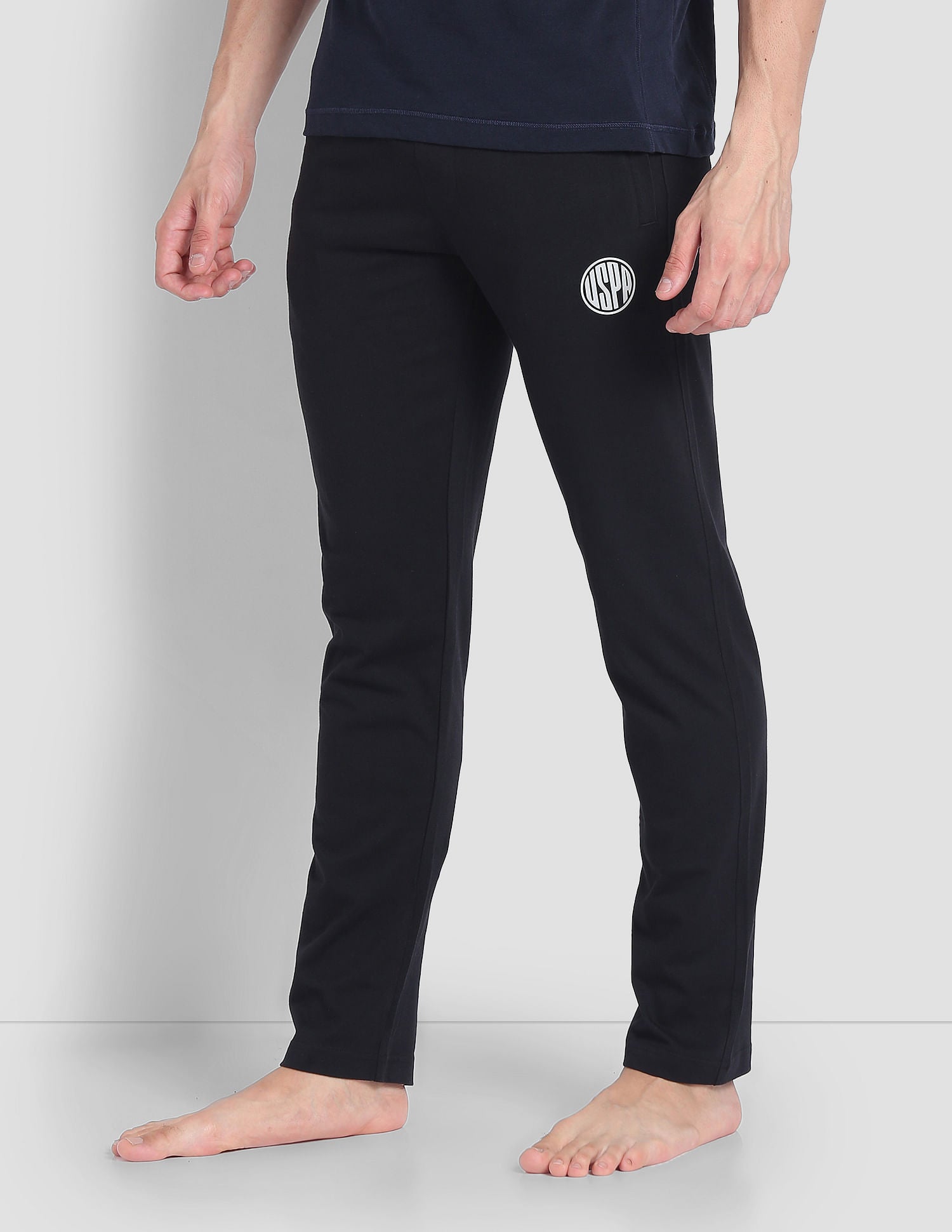 Relaxed Fit LR002 Lounge Track Pants - Pack Of 1 Black - U.S. POLO ASSN. | Large