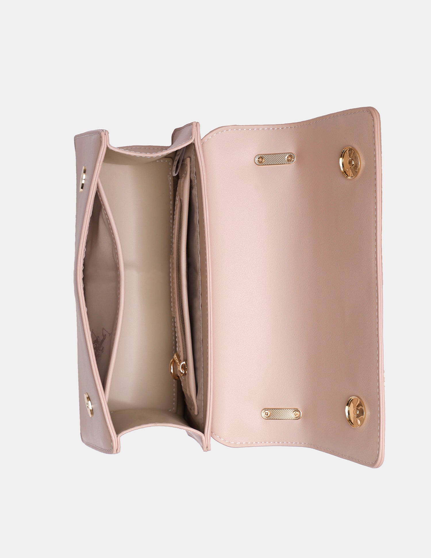 Women Anya Colour Blocked Crossbody Bag Nude - U.S. Polo Assn. India | Large