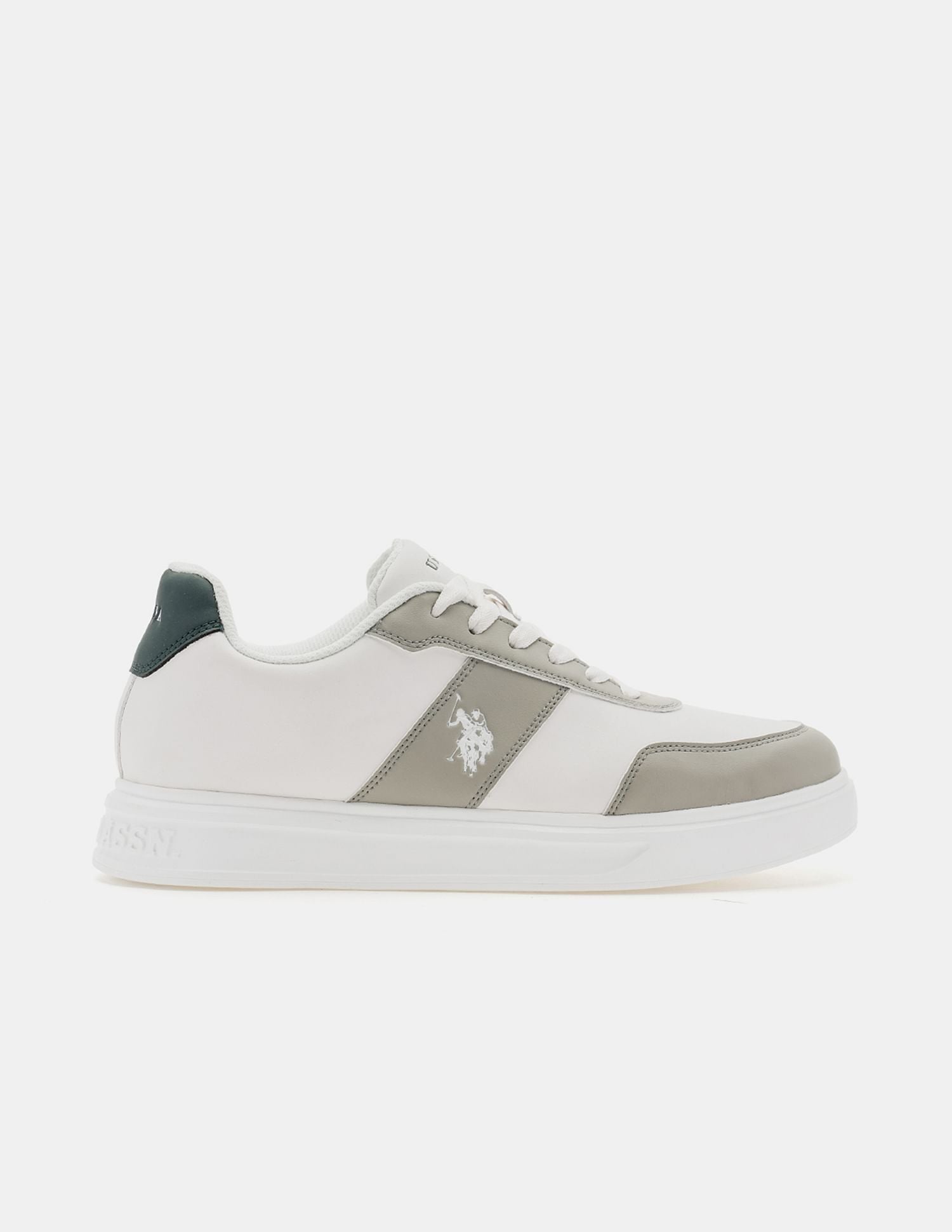 Men Torm Colour Blocked Sneakers Off White - U.S. POLO ASSN. | Large