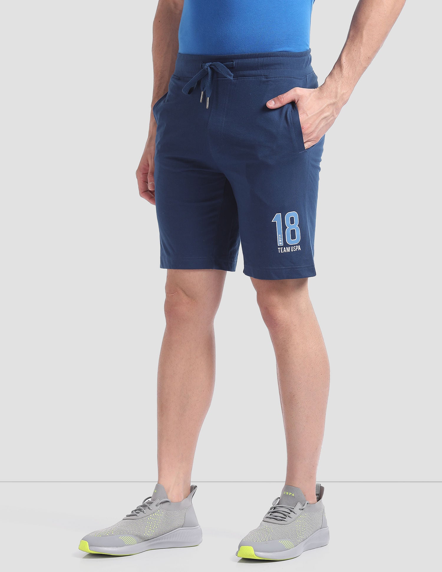 Dual Pocket Relaxed IYAQ Lounge Shorts - Pack Of 1 Navy - U.S. POLO ASSN. | Large