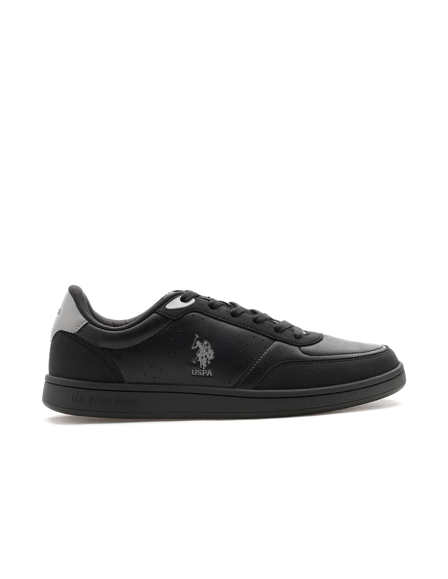 Men Bram Black All Day Sneakers Black - U.S. Polo Assn. India | Large