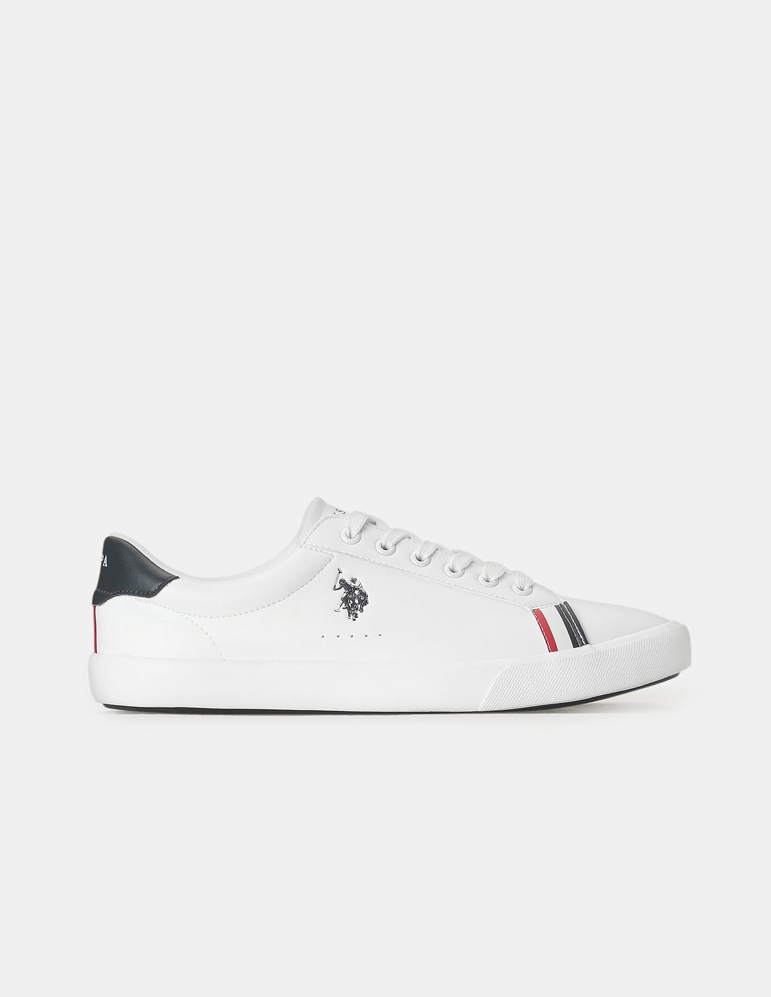 Men Aryn 4.0 Solid Sneakers White - U.S. Polo Assn. India | Large