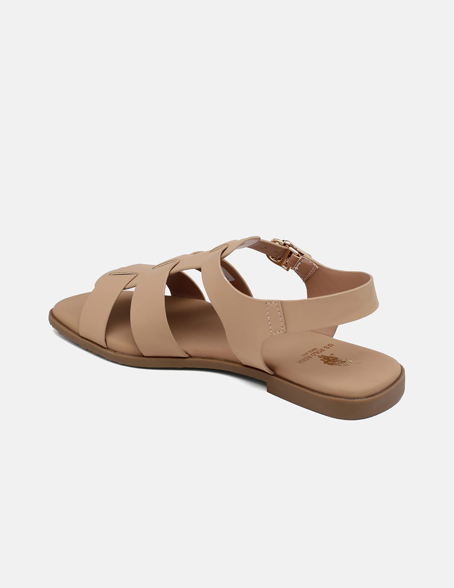 Edrien Buckle Sandals Tan - U.S. Polo Assn. India | Large