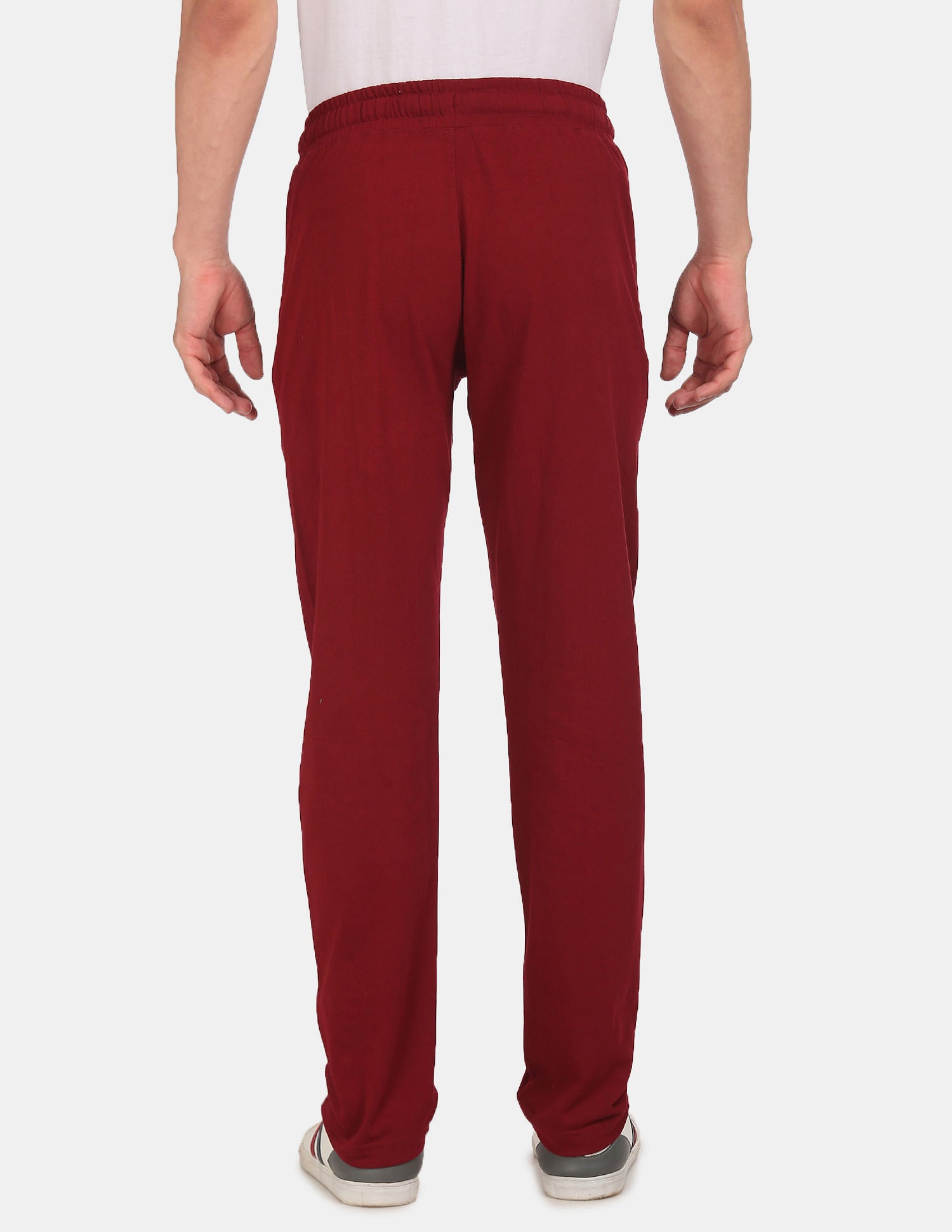 Logo Comfort Fit I671 Lounge Track Pants - Pack Of 1 Maroon - U.S. POLO ASSN. | Large