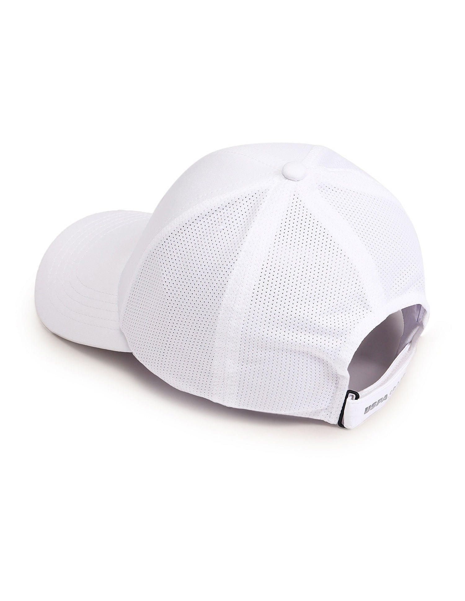 Brand Appliqued Twill Cap White - U.S. Polo Assn. India | Large
