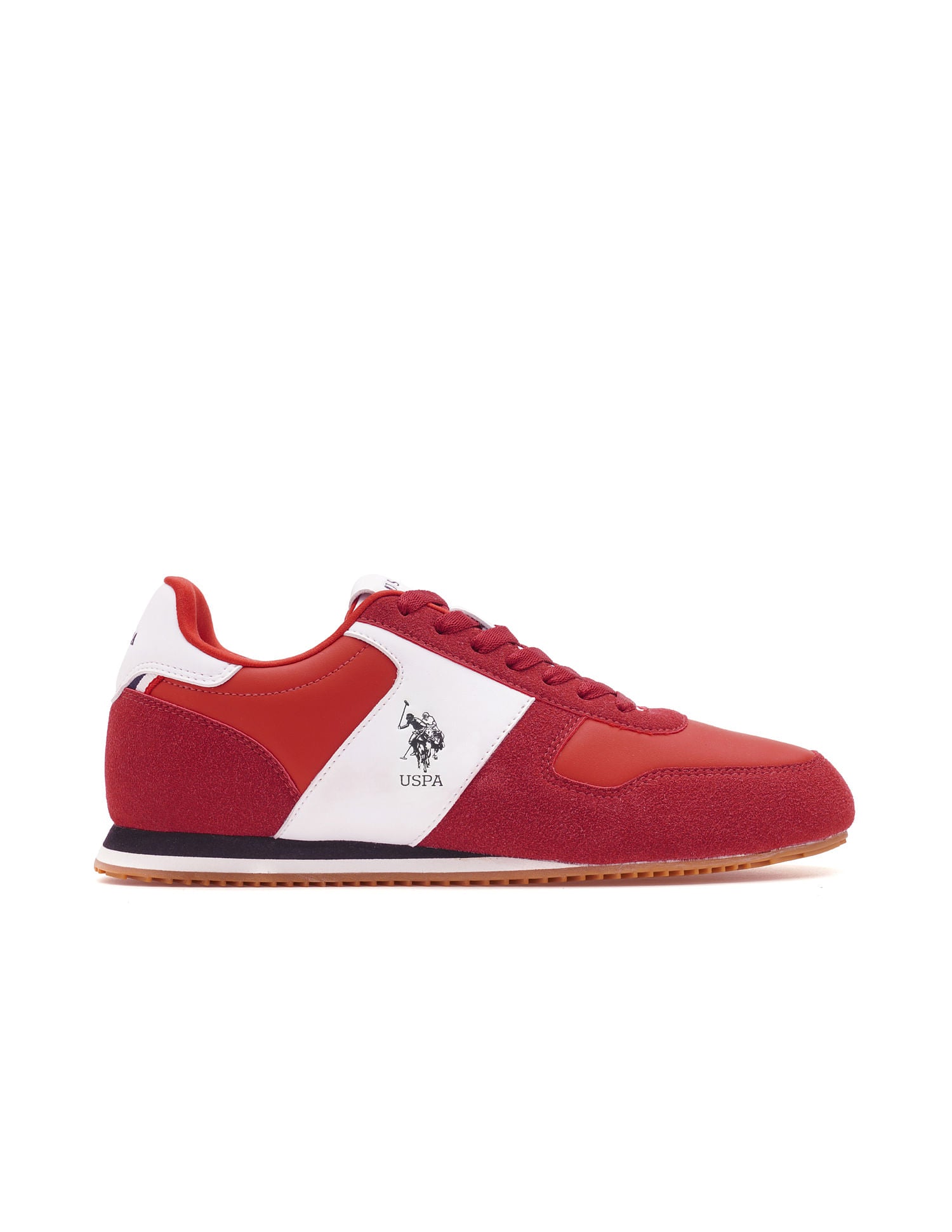 Men Enco Sneakers Dark Red - U.S. Polo Assn. India | Large