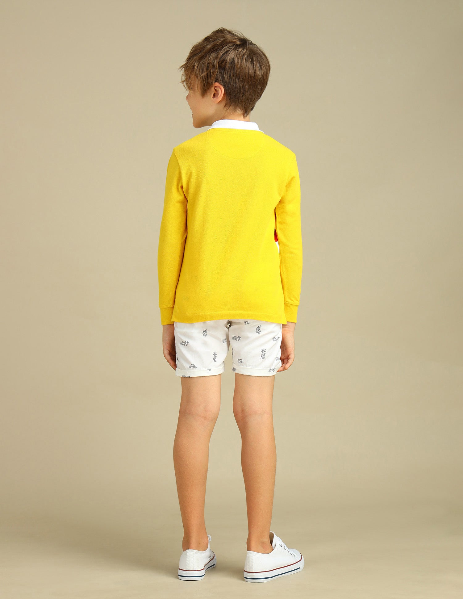 Regular fit Colour blocked Polo Shirt Yellow - U.S. POLO ASSN. | Large