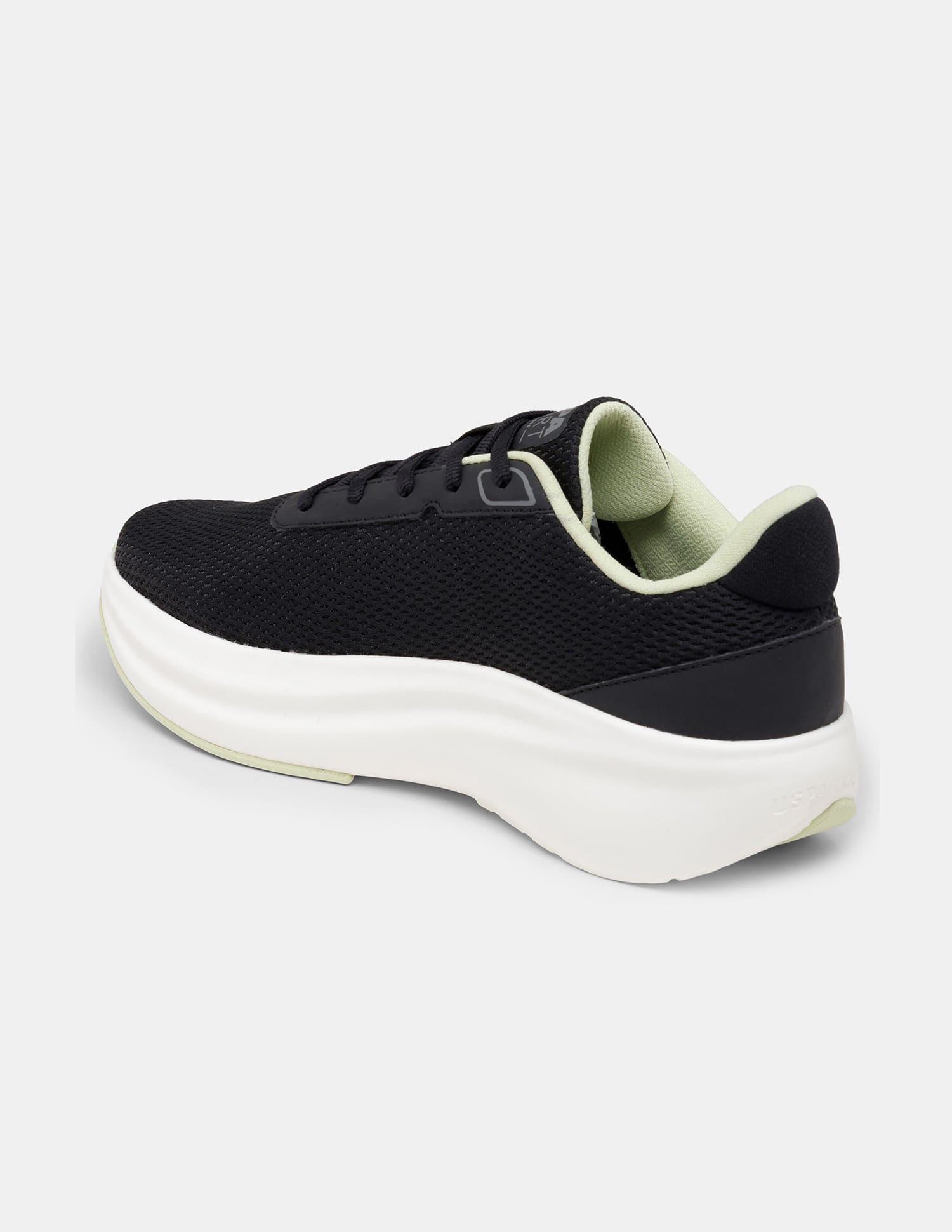 Men Black Ryder Uspa Sport Sneakers Black - U.S. Polo Assn. India | Large