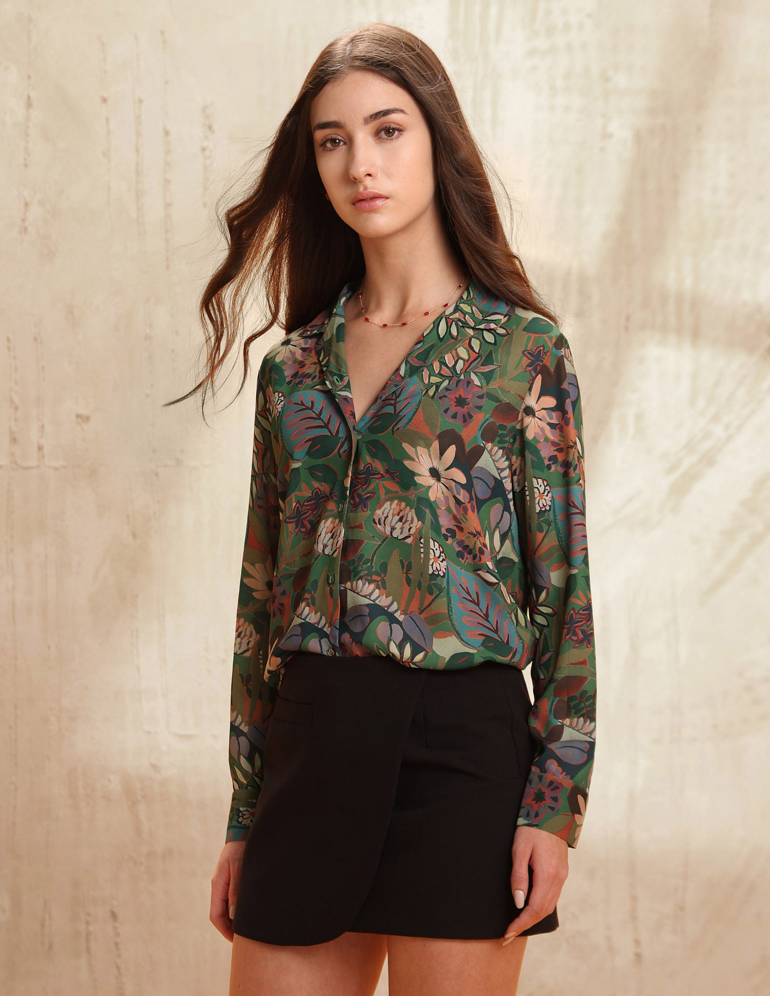 Regular Fit Floral Printed Shirt Multi-colour - U.S. POLO ASSN. | Large