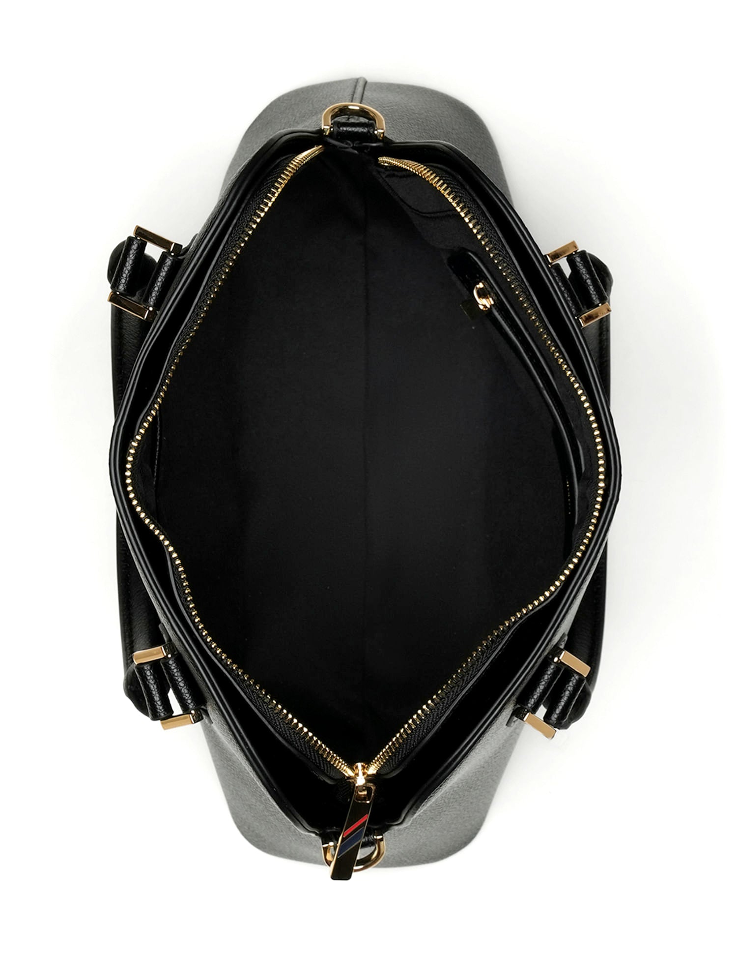 Beth Monogram Dome Handbag Black - U.S. POLO ASSN. | Large