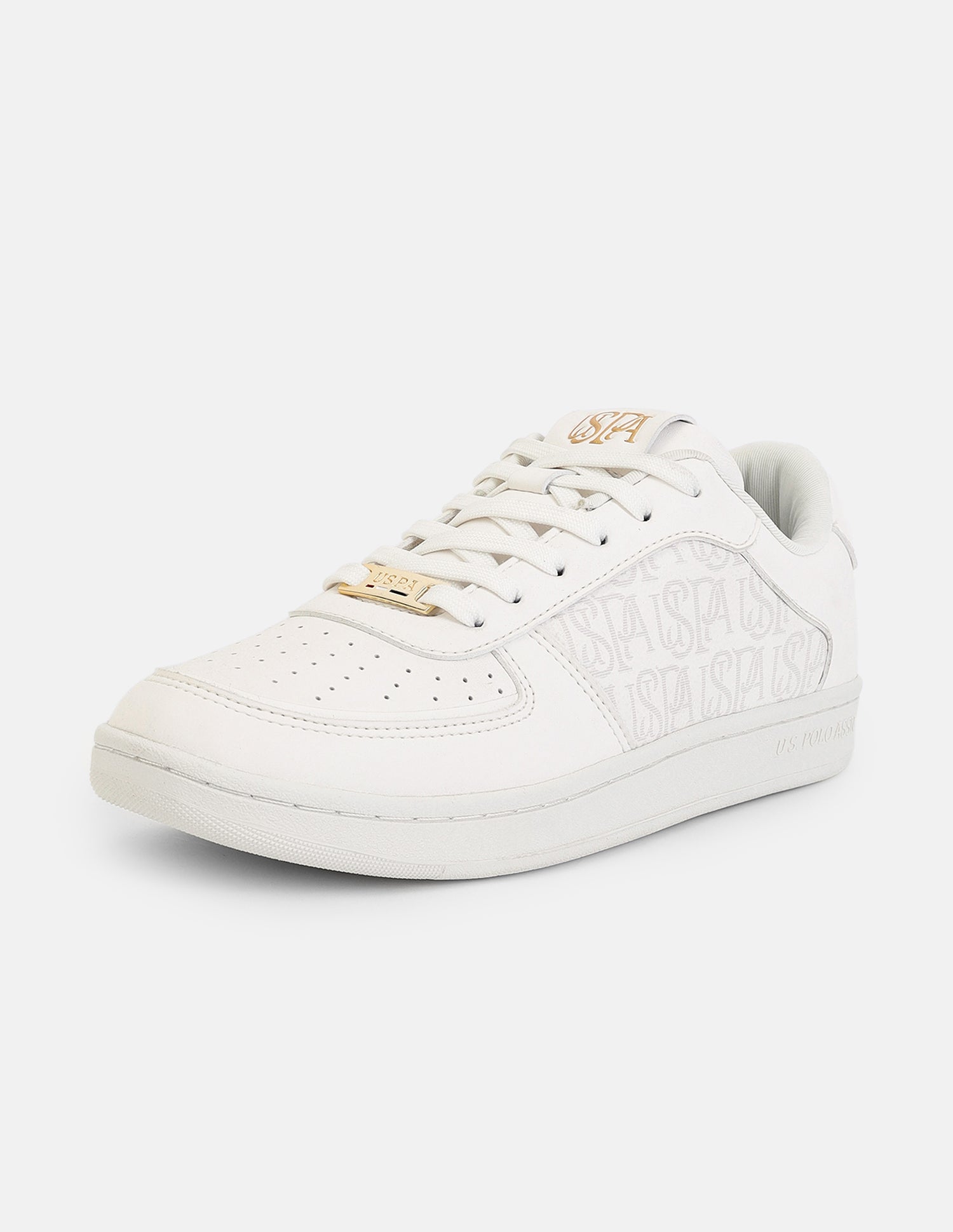 Printed Veera Sneakers Off White - U.S. Polo Assn. India | Large