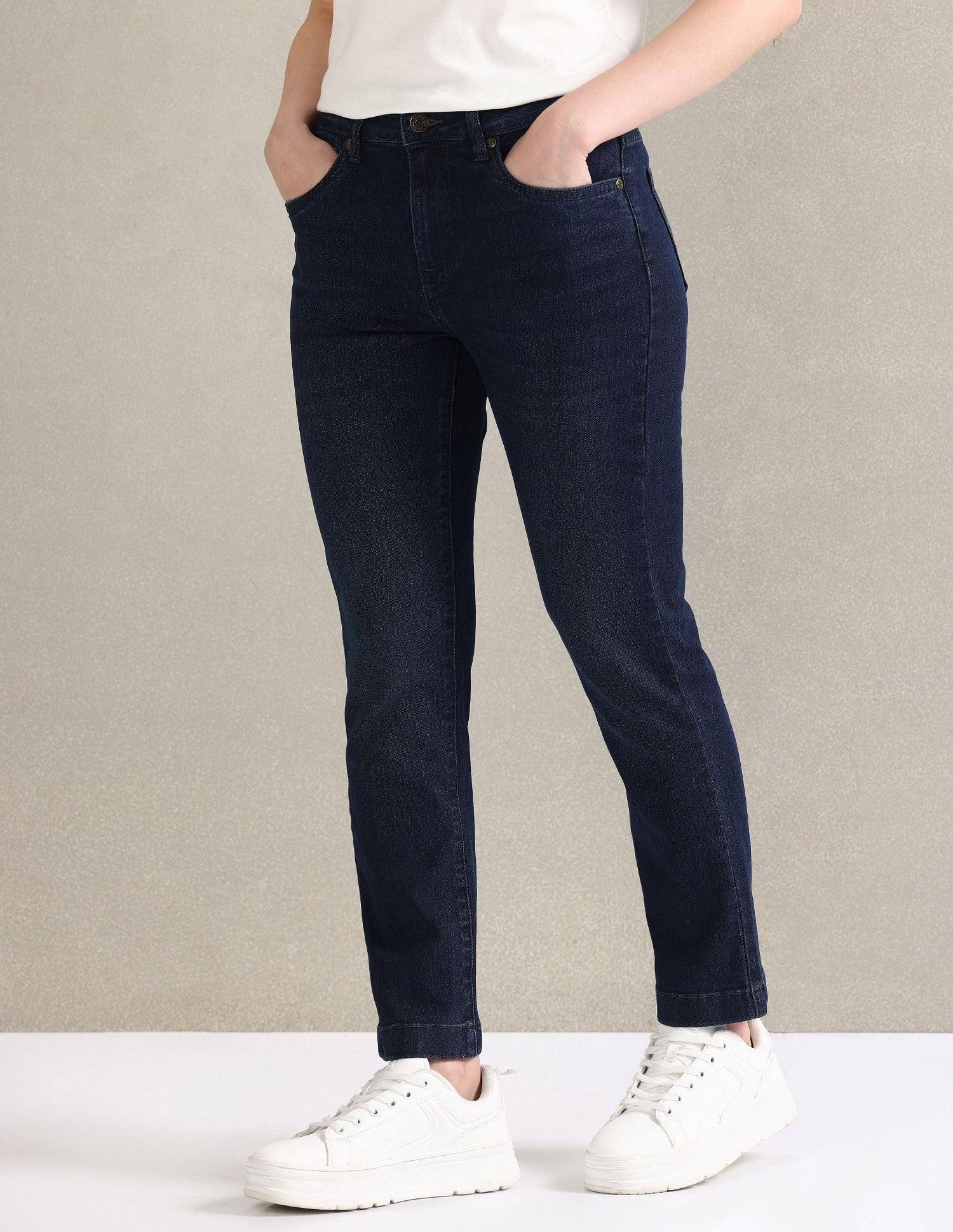 Slim Fit Blue Jeans Blue - U.S. POLO ASSN. | Large