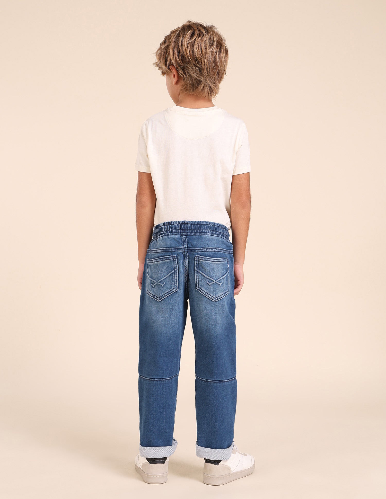 Boys Regular Fit Blue Jeans Blue - U.S. POLO ASSN. | Large