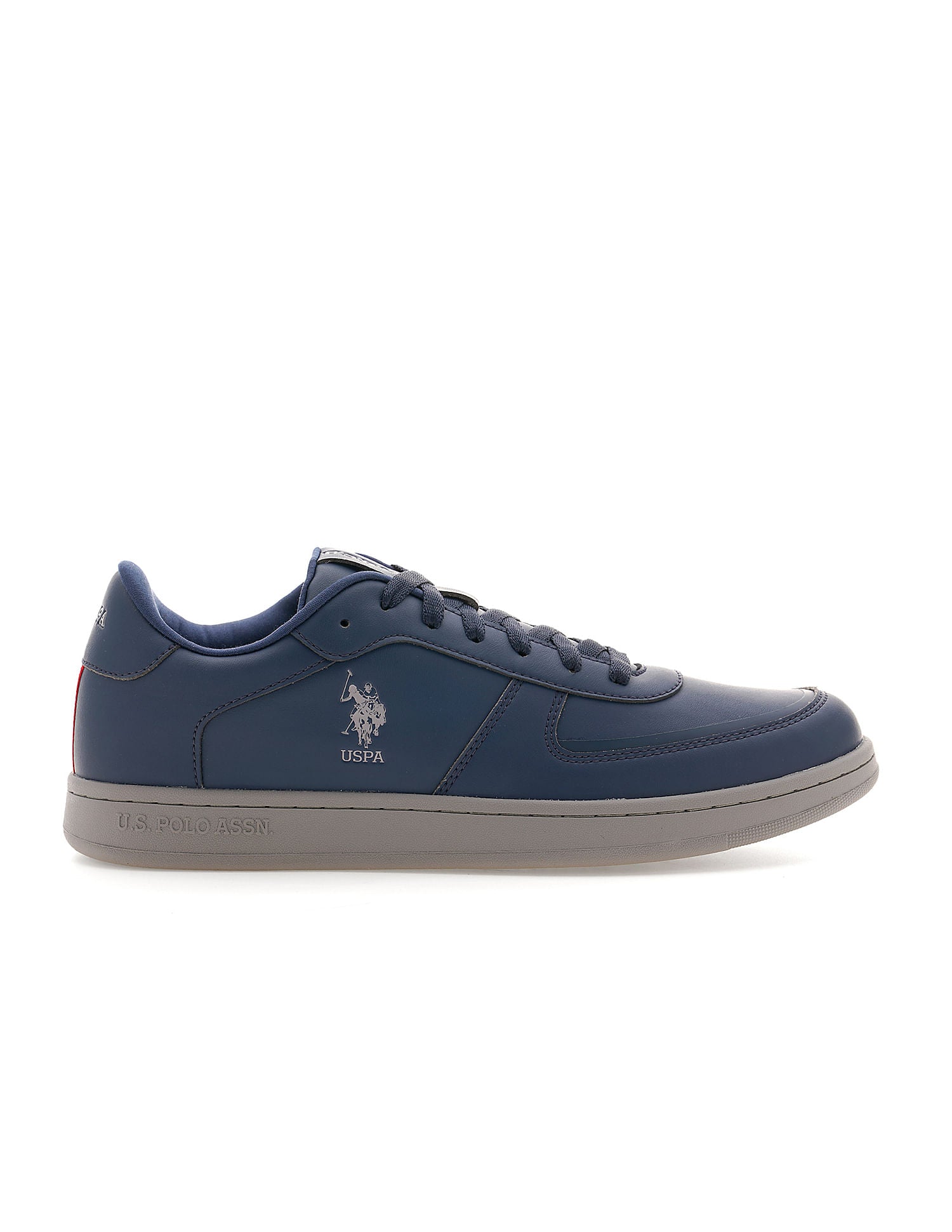 Men Reiner Navy Retro Court Sneakers Navy - U.S. POLO ASSN. | Large