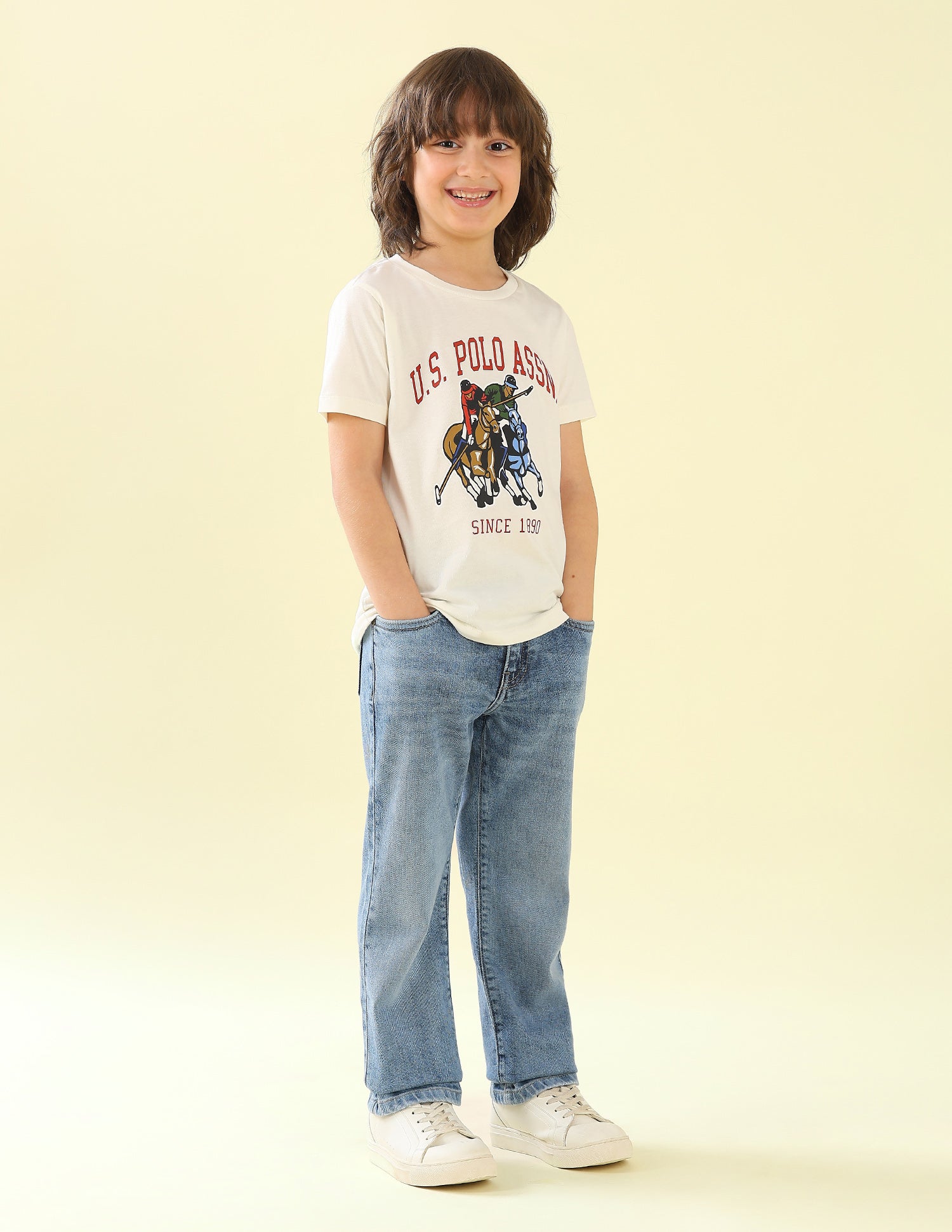 Graphic Brand Printed Regular Fit T-Shirt - Pack Of 2 Multi2 - U.S. Polo Assn. India | Large