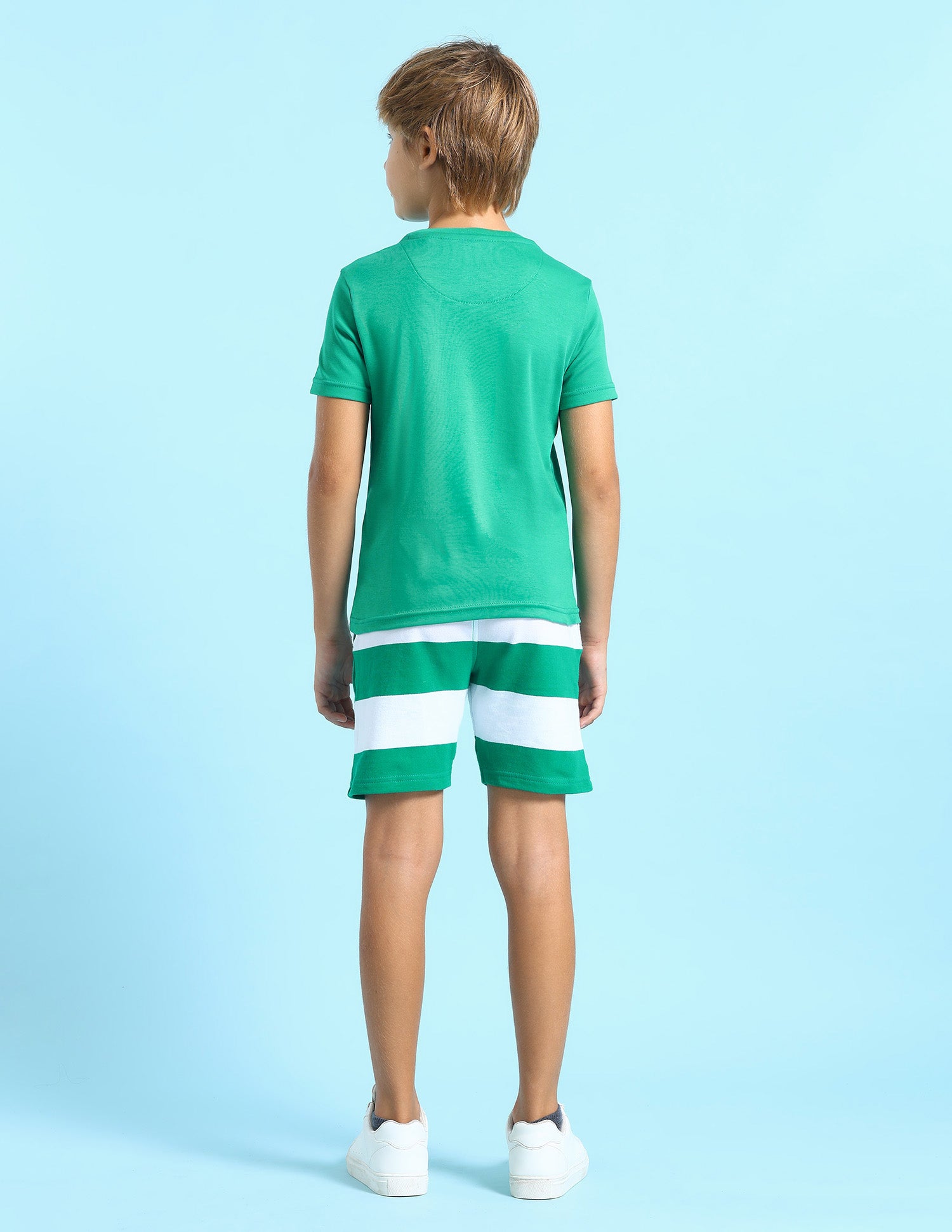 Boys Graphic Printed Regular Fit T-Shirt Dark Green - U.S. POLO ASSN. | Large