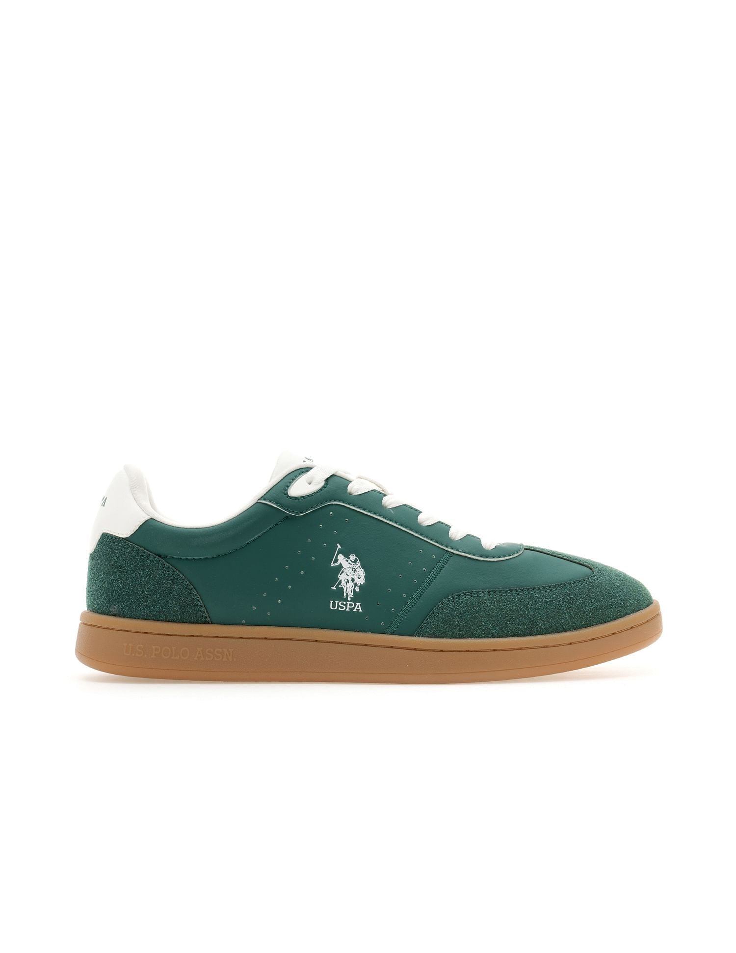 Men Cenik Colourblocked Sneakers Green - U.S. Polo Assn. India | Large