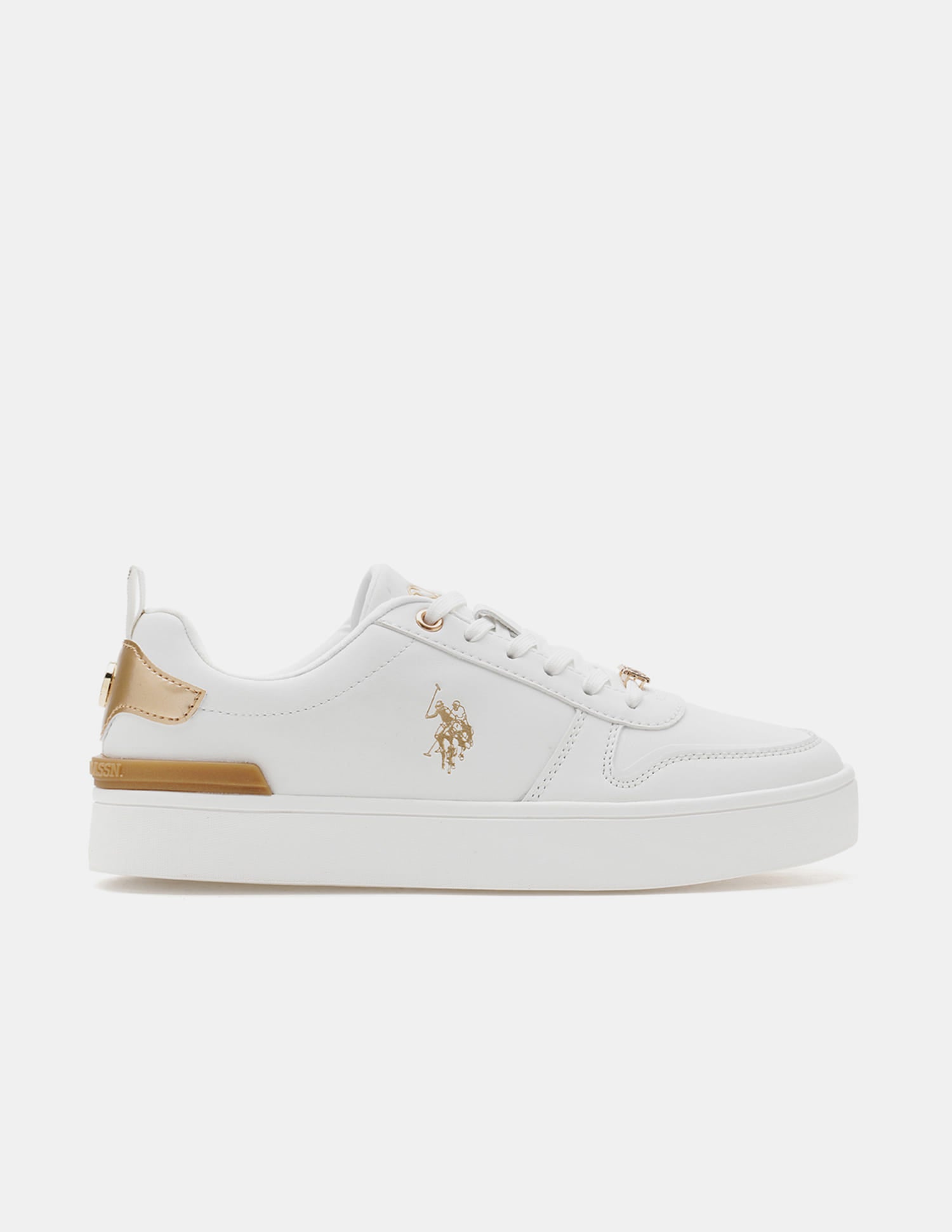 Women Arya 3.0 Low Top Sneakers White - U.S. Polo Assn. India | Large