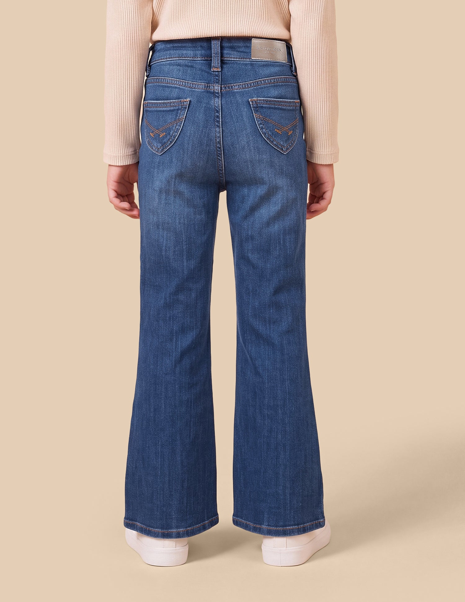 Bootcut Fit Blue Jeans Blue - U.S. Polo Assn. India | Large