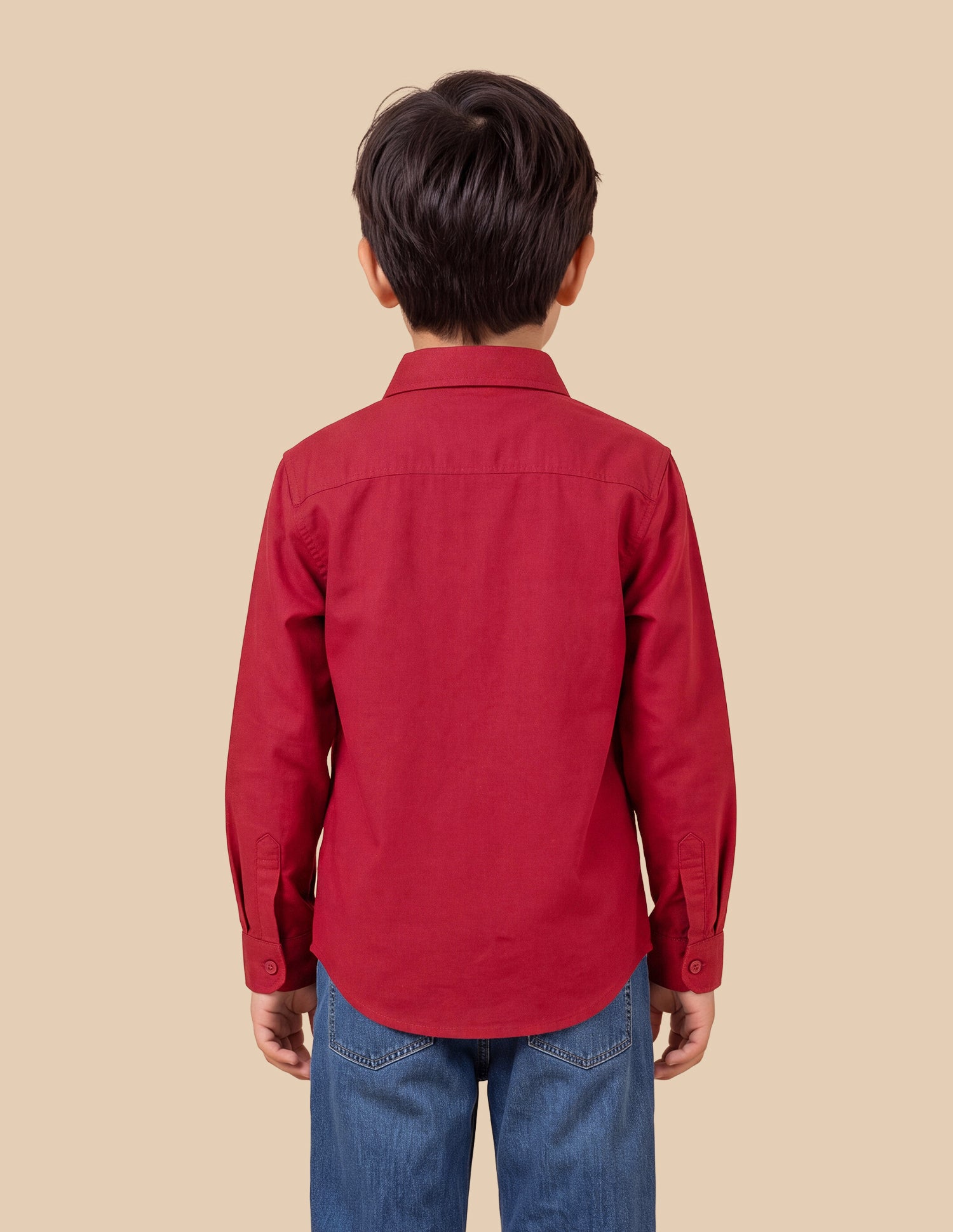 Solid Oxford Shirt Red - U.S. Polo Assn. India | Large