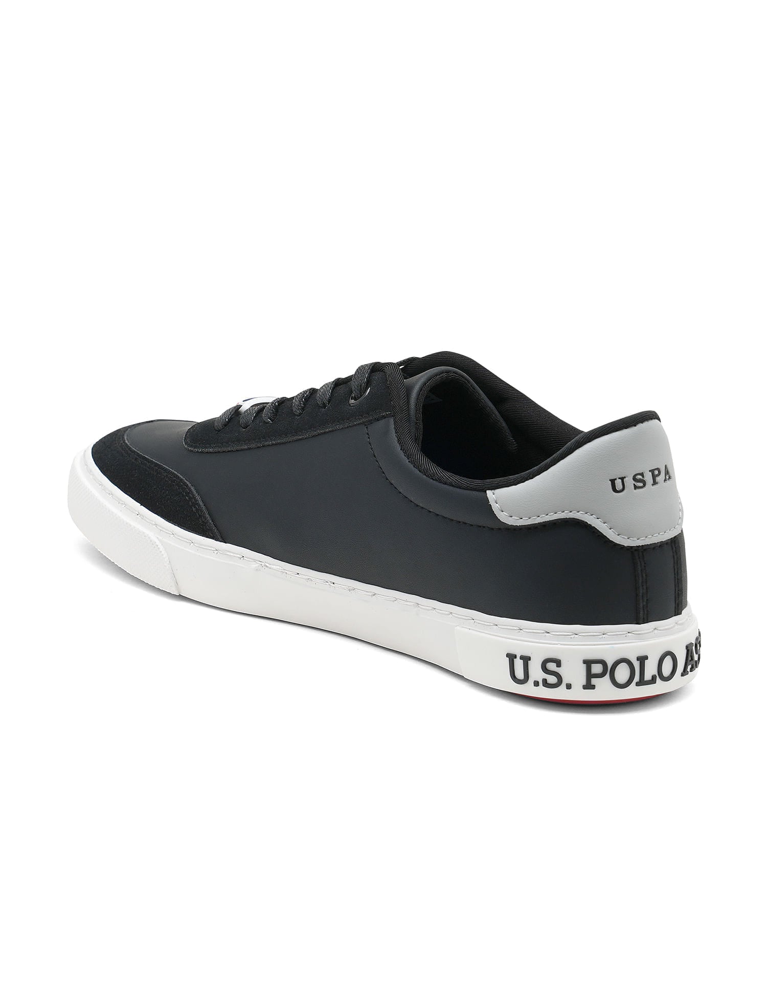 Men Krister 4.0 Colourblocked Sneakers Black - U.S. Polo Assn. India | Large