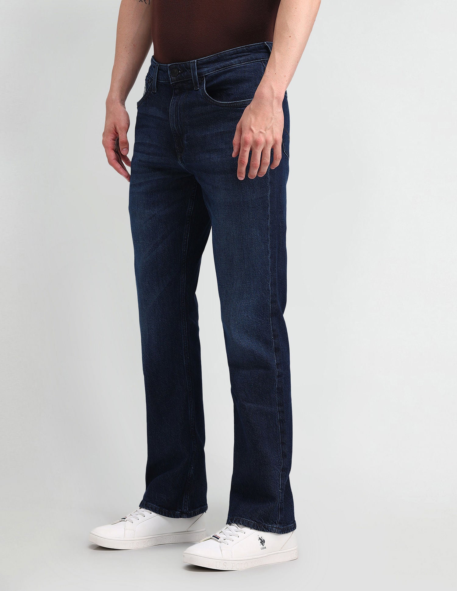 Connor Bootcut Blue Jeans Blue - U.S. POLO ASSN. | Large