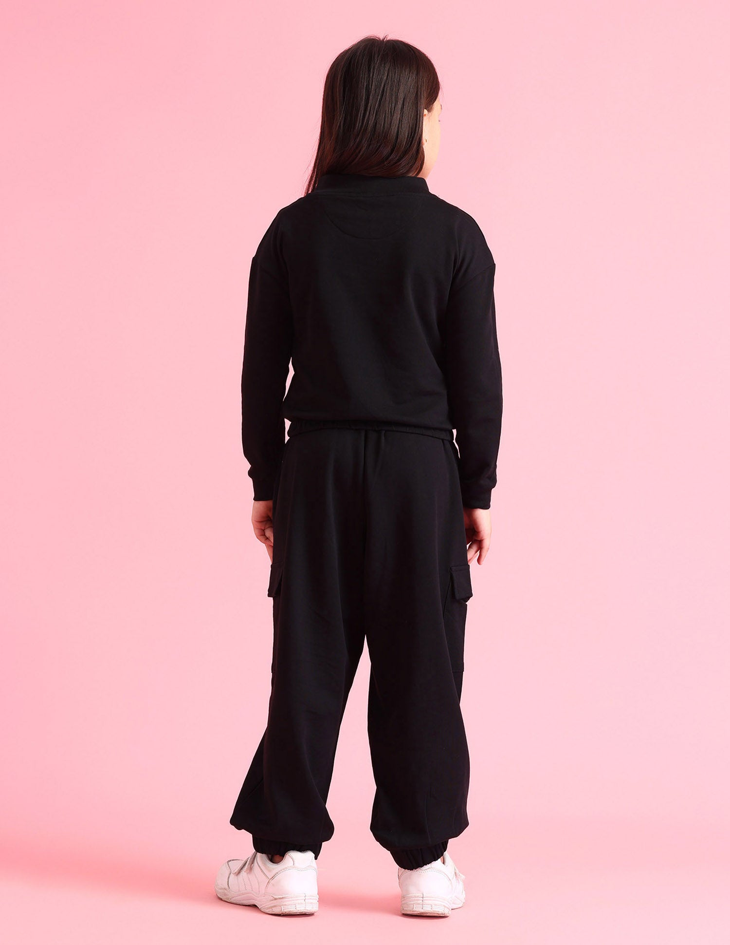 Girls Casual 2 piece Set Black - U.S. POLO ASSN. | Large