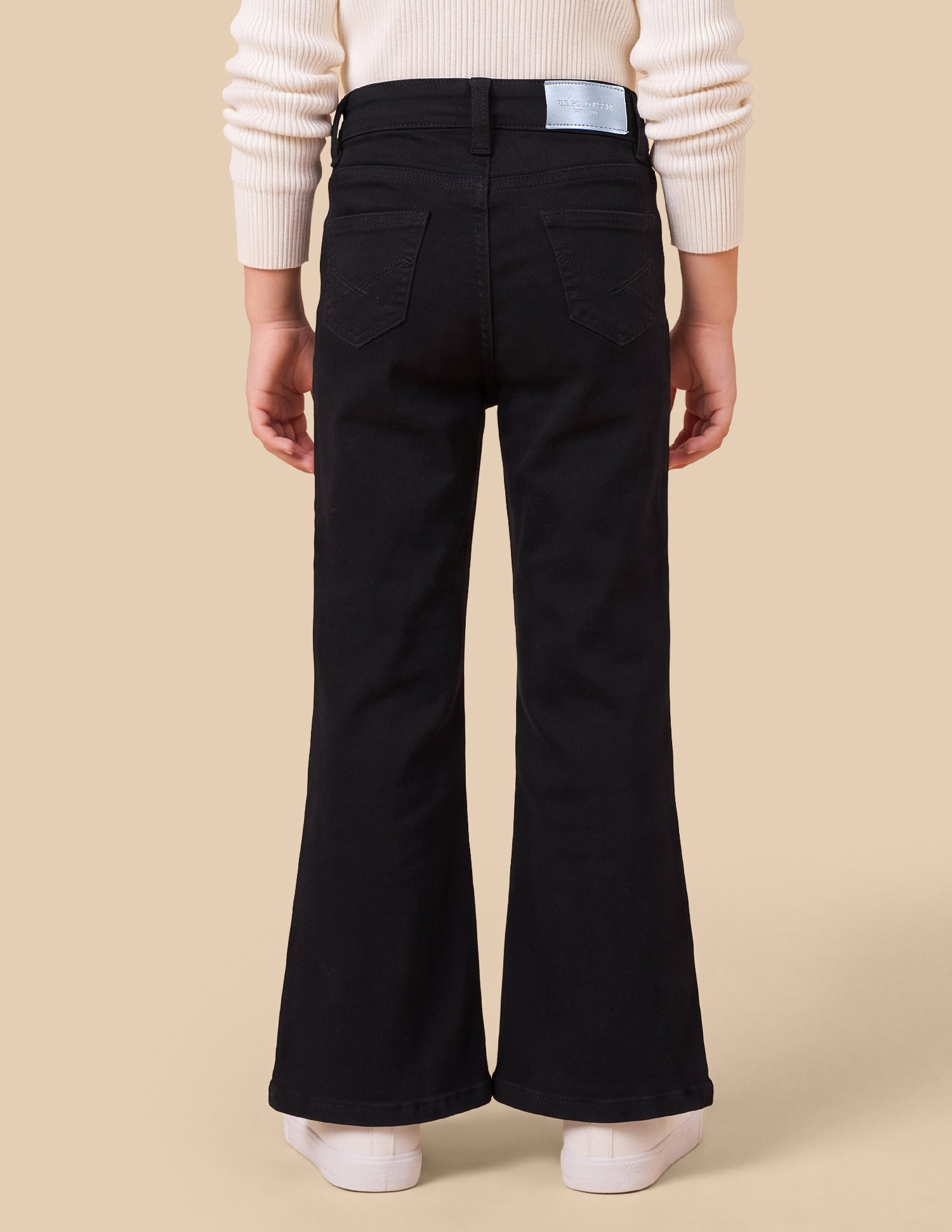 Bootcut Fit Black Jeans Black - U.S. Polo Assn. India | Large