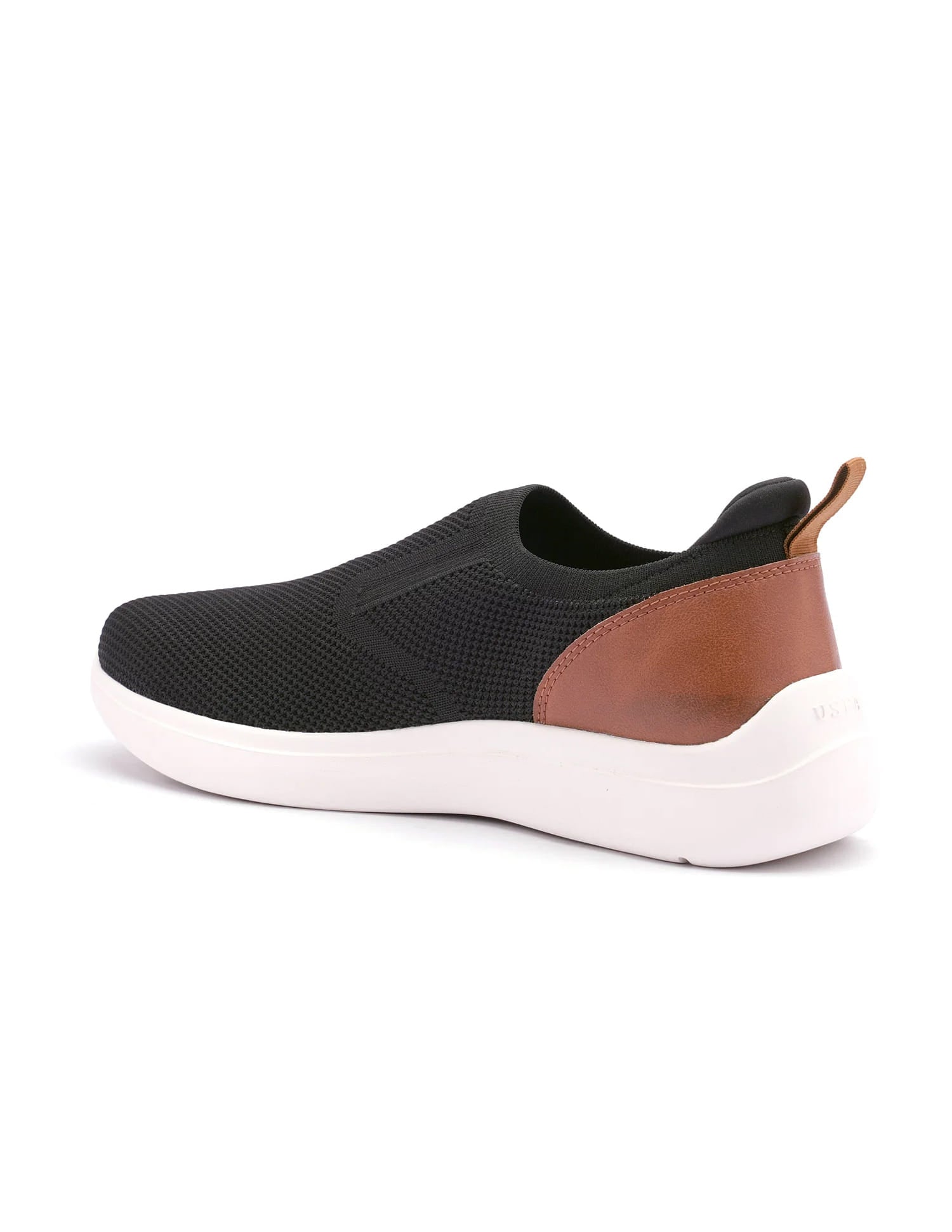 Men Tenore 2.0 Black Uspa Sport  Sneaker Slip On Black - U.S. Polo Assn. India | Large