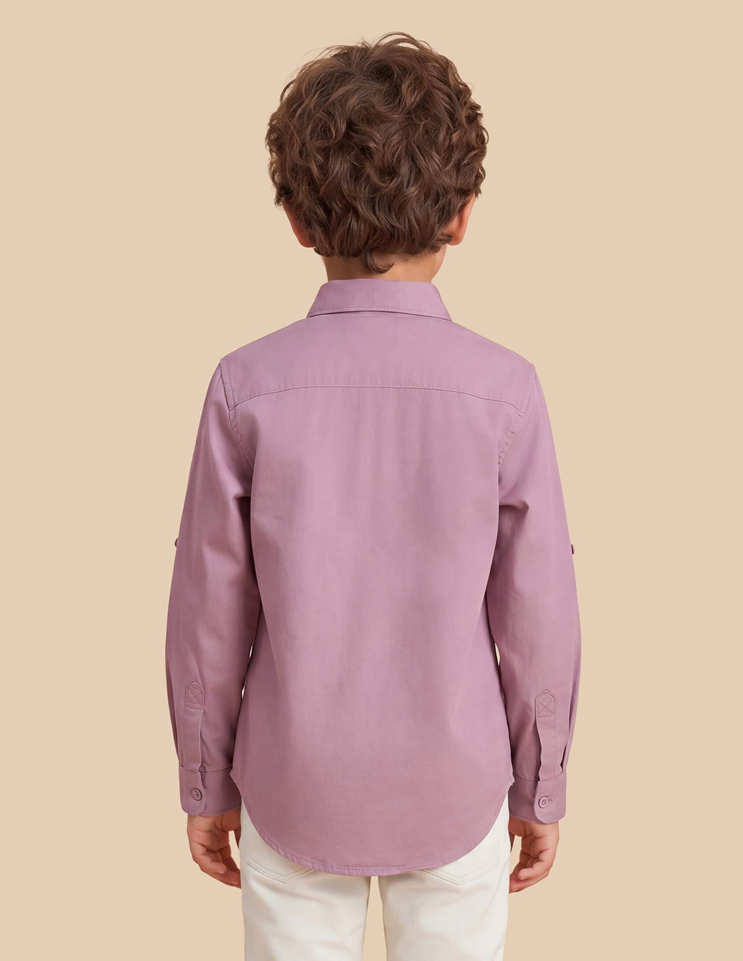 Solid Regular Fit Shirt Dusty Pink - U.S. Polo Assn. India | Large