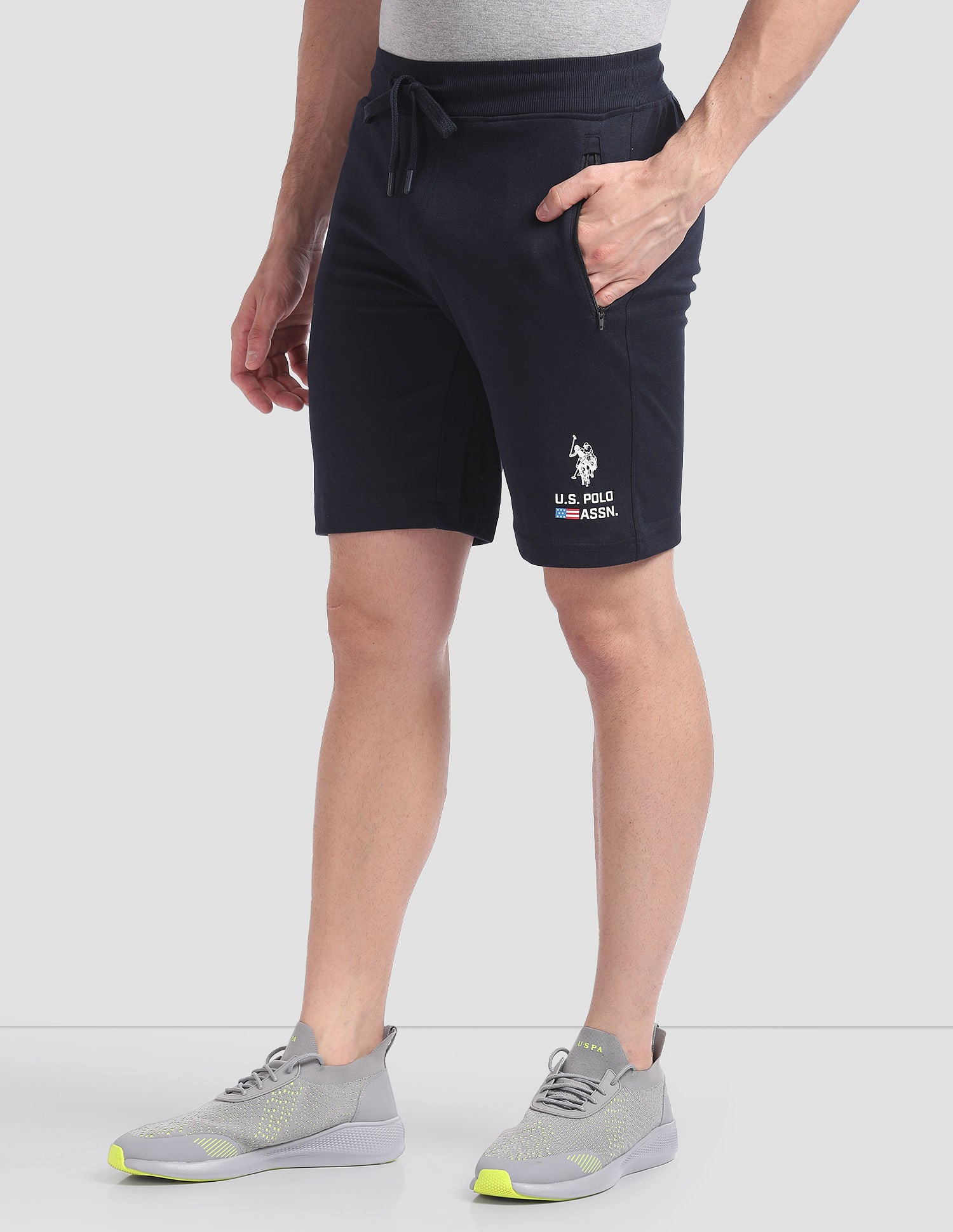 High Strength LS004 Lounge Shorts - Pack Of 1 Navy - U.S. POLO ASSN. | Large