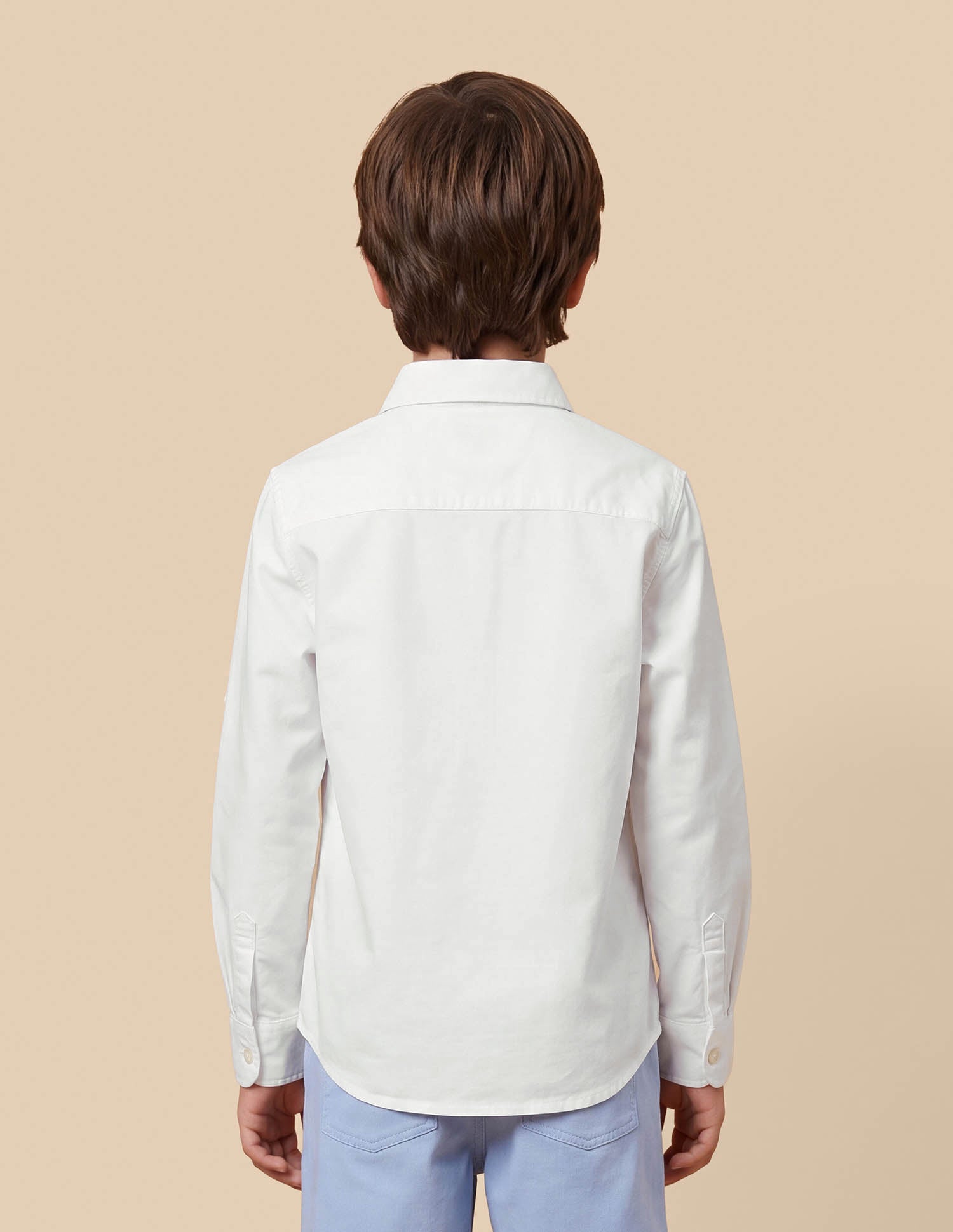 Solid Regular Fit Shirt White - U.S. Polo Assn. India | Large
