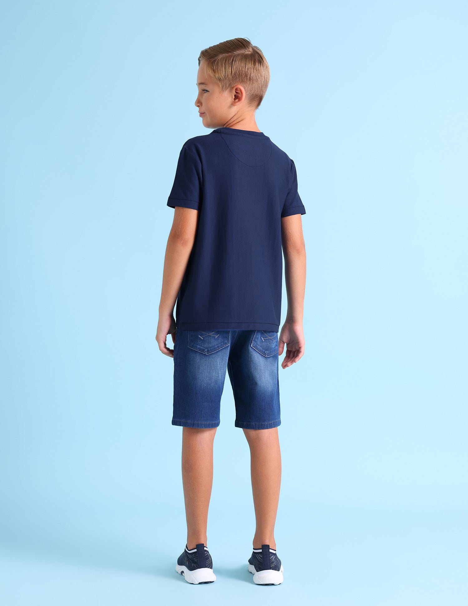 Boys Embroidered T-Shirt Navy - U.S. POLO ASSN. | Large