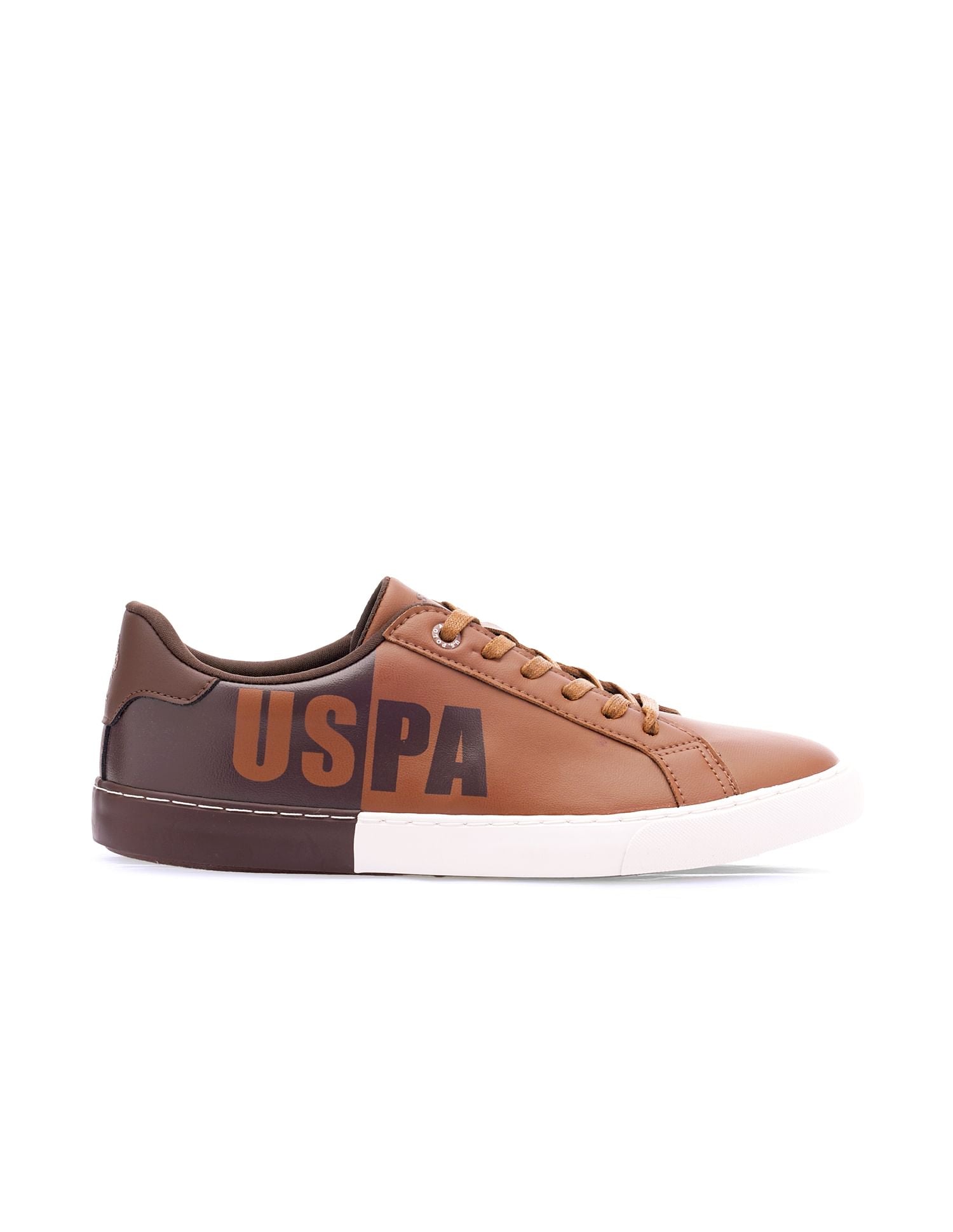 Men Colour Block Logo Tresten Sneakers Tan - U.S. POLO ASSN. | Large