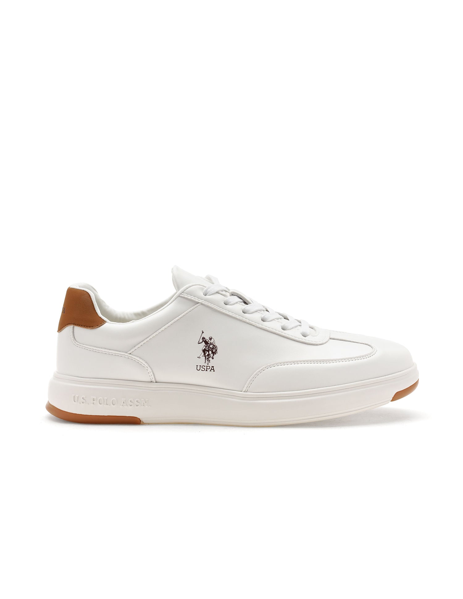 Men Como White All Day Sneakers White - U.S. POLO ASSN. | Large