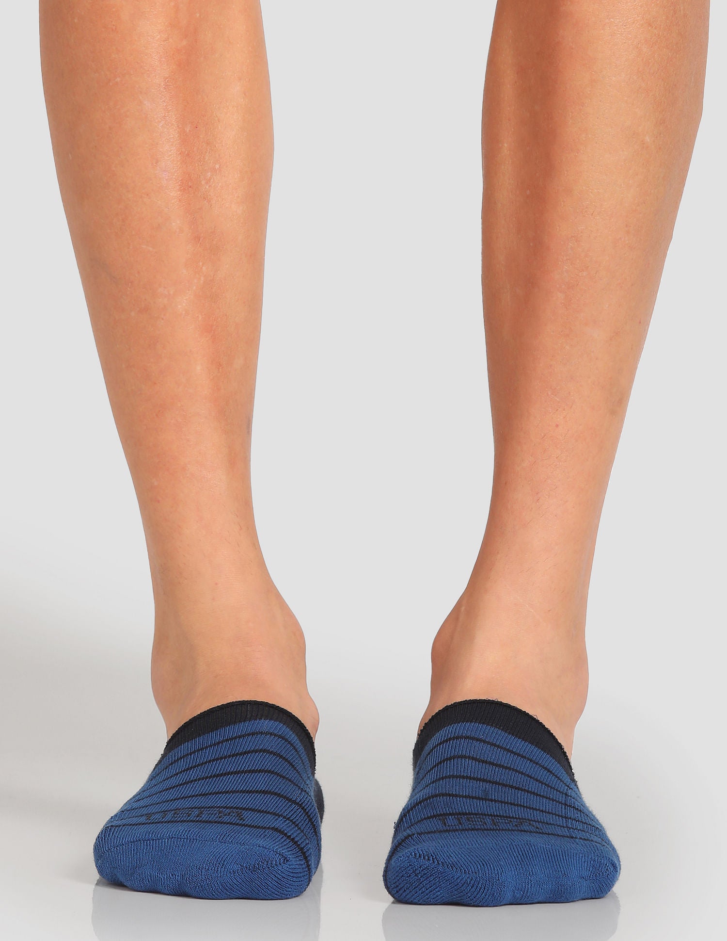 Terry Finish No Show ES004 Socks - Pack Of 3 Black, Navy and White - U.S. POLO ASSN. | Large