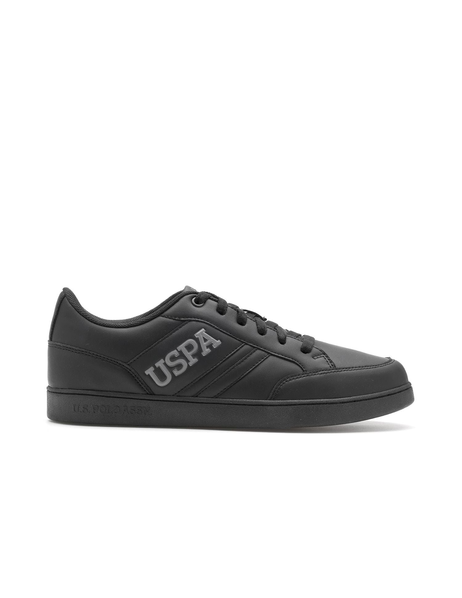 Men Gala Solid Sneakers Black - U.S. POLO ASSN. | Large