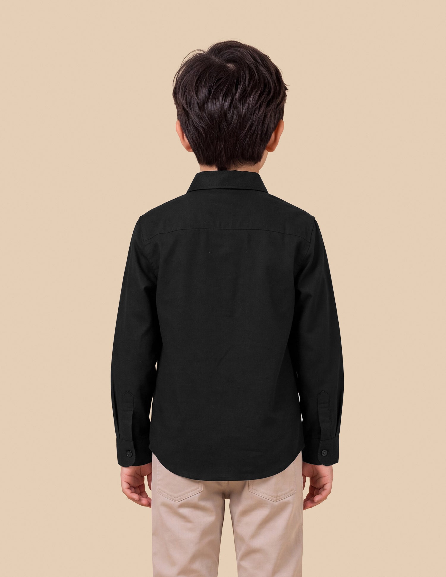 Regular Fit Oxford Shirt Black - U.S. Polo Assn. India | Large