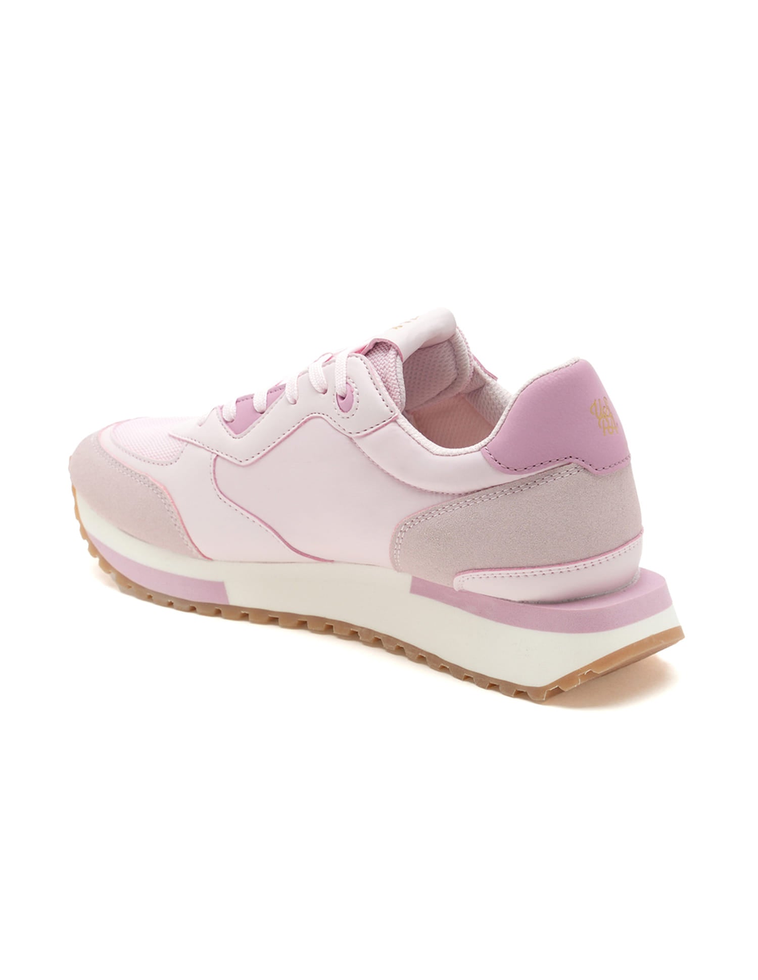 Women Cleo Suede Sneakers Pink - U.S. Polo Assn. India | Large
