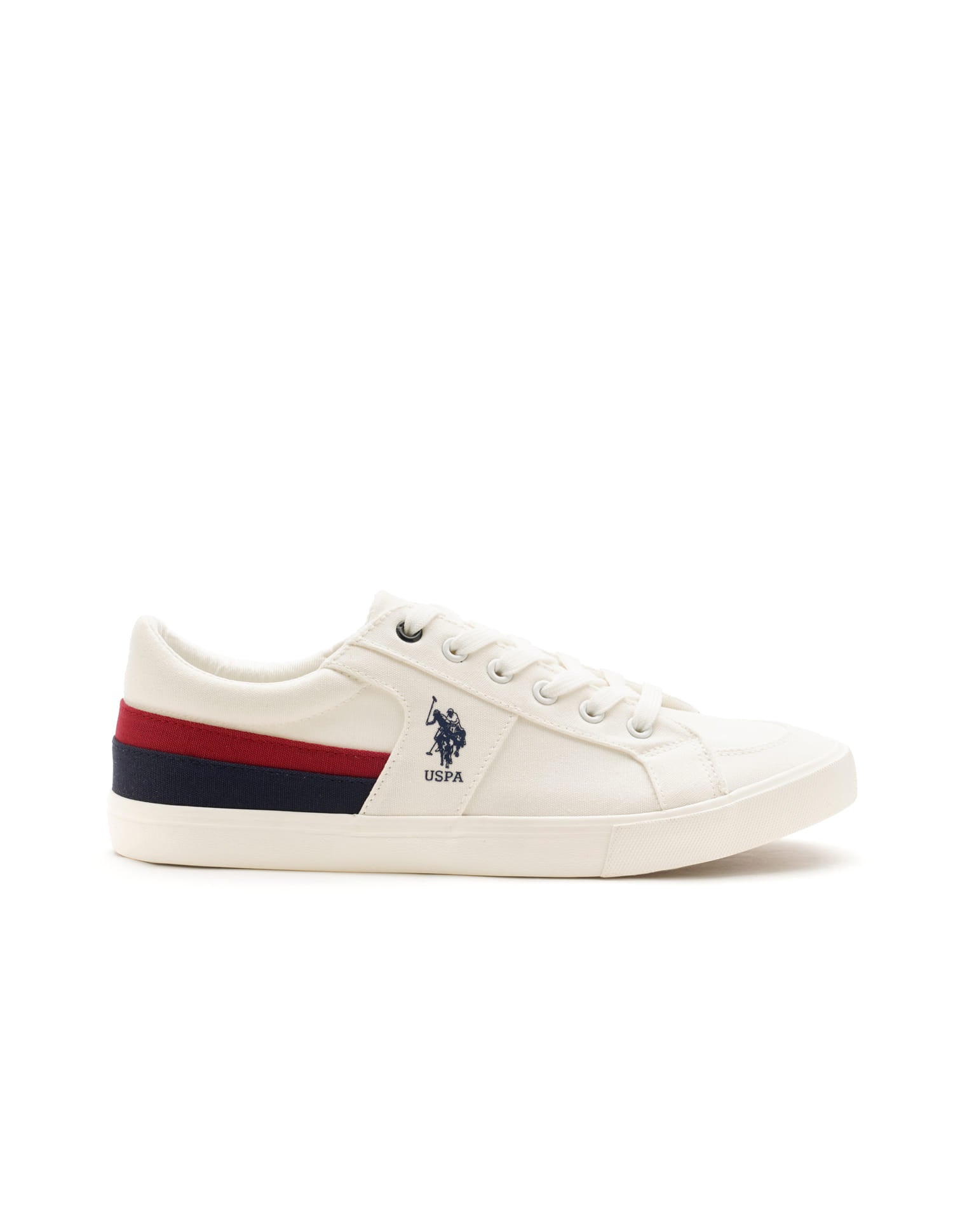 Men Clarkin 10.0 Colourblocked Sneakers Off White - U.S. Polo Assn. India | Large