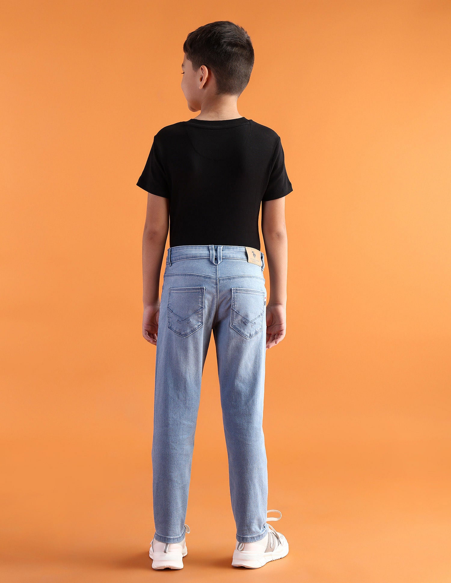 Slim fit Solid Jeans Light Blue - U.S. POLO ASSN. | Large