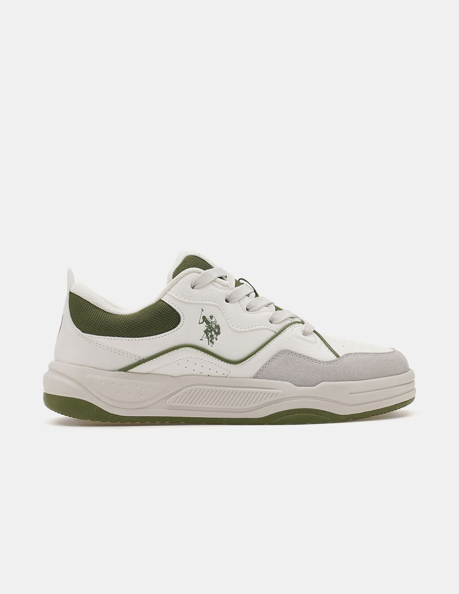 Men Odore Colour Blocked Sneakers Green - U.S. POLO ASSN. | Large