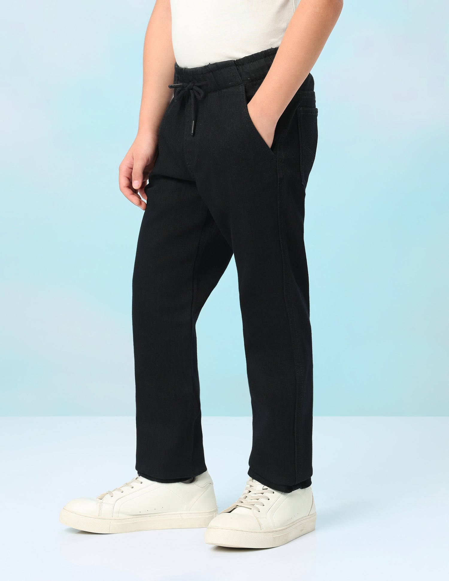 Mid Rise Regular Fit Jeans Black - U.S. Polo Assn. India | Large