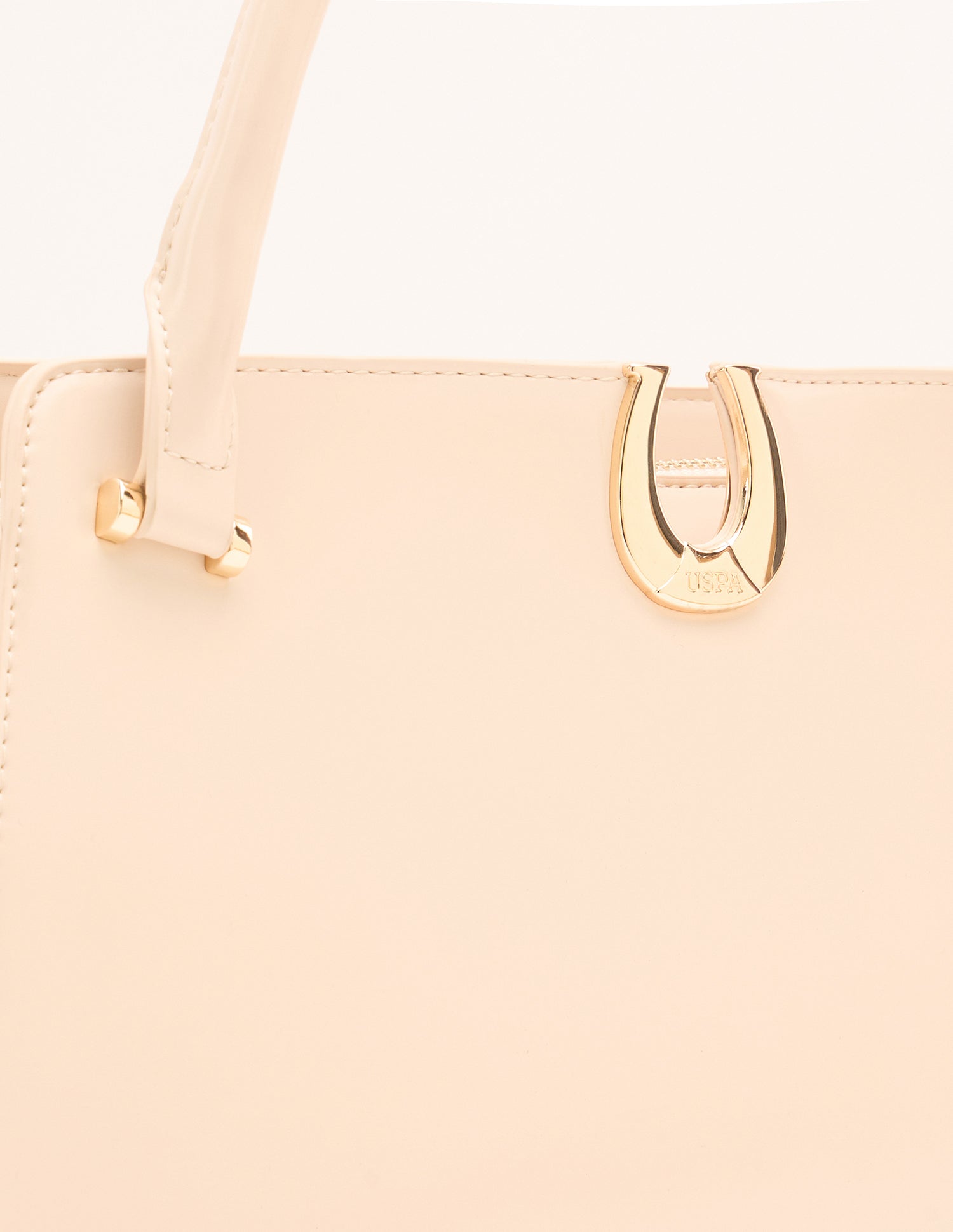 Cady Satchel Bag Beige - U.S. Polo Assn. India | Large