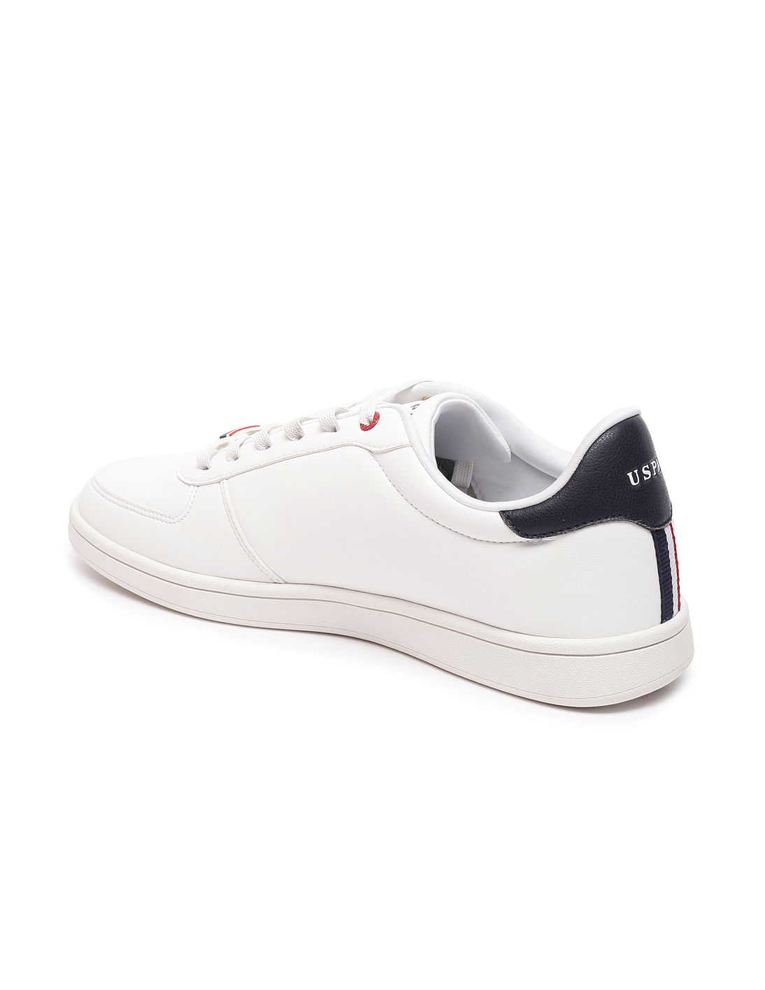 Men Brand Stripe Alco Sneakers White - U.S. POLO ASSN. | Large